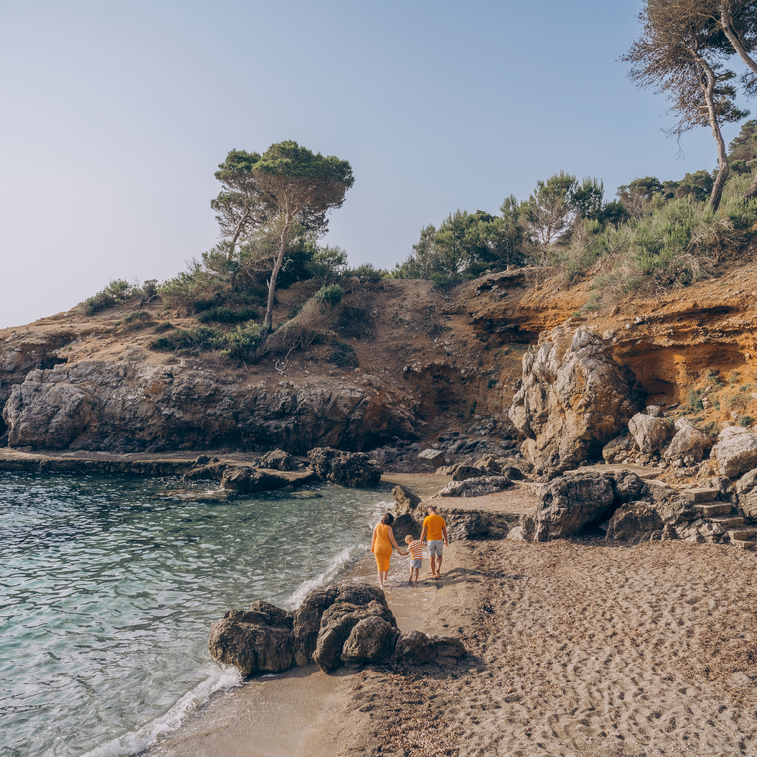 When we are three together