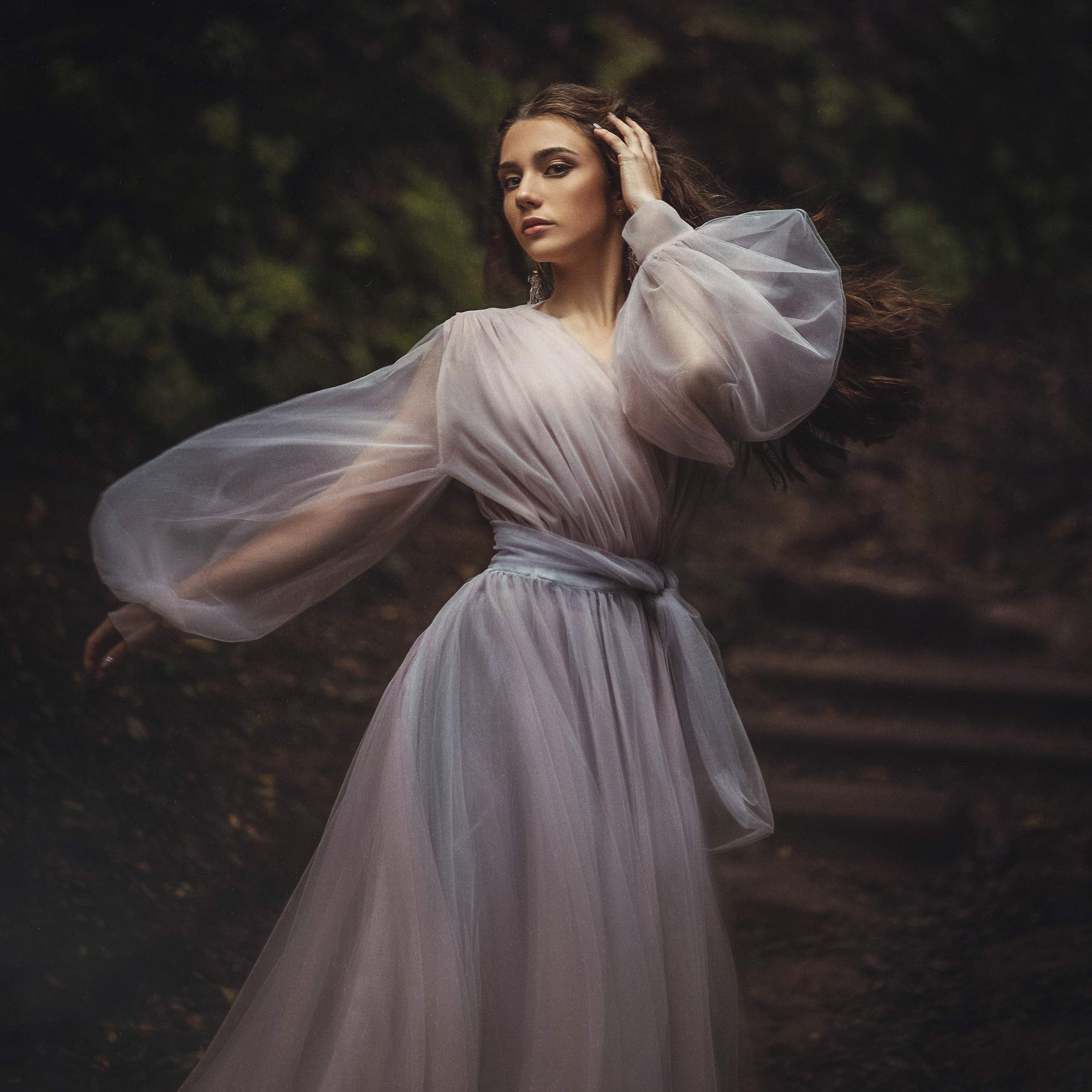 Lilac tulle dress #8 20€