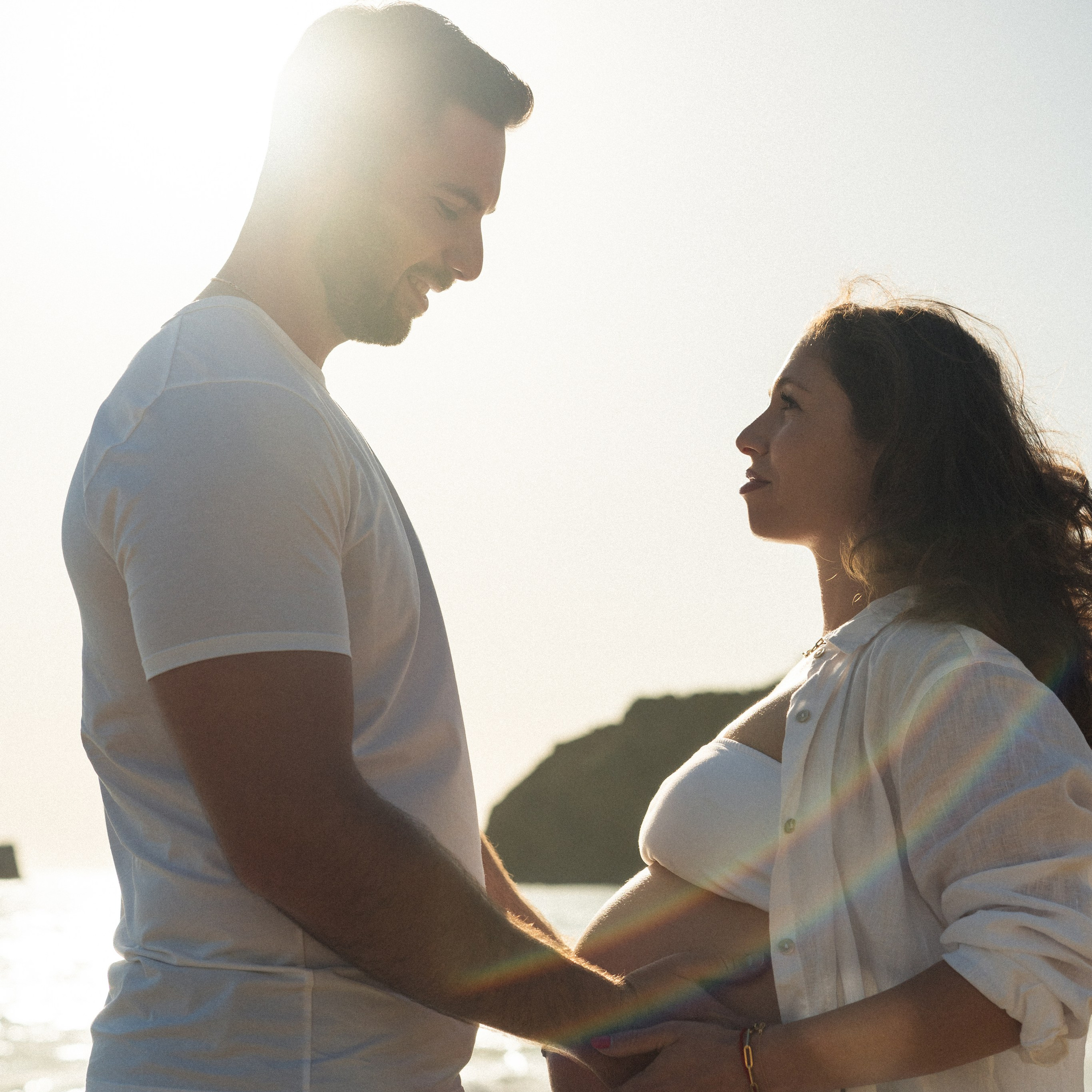 Michel and David Maternity shoot