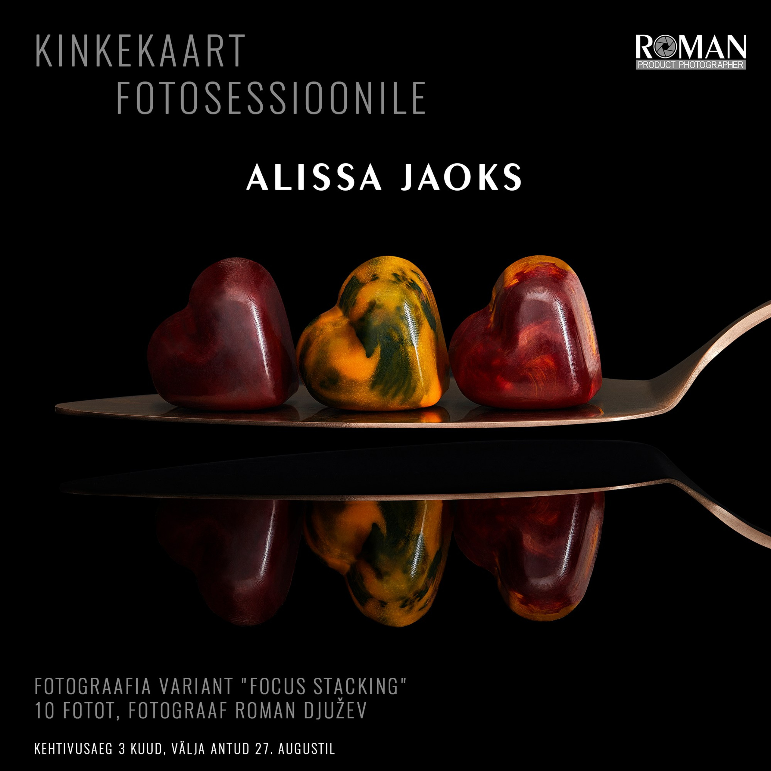 Kinkekaart „Focus stacking“