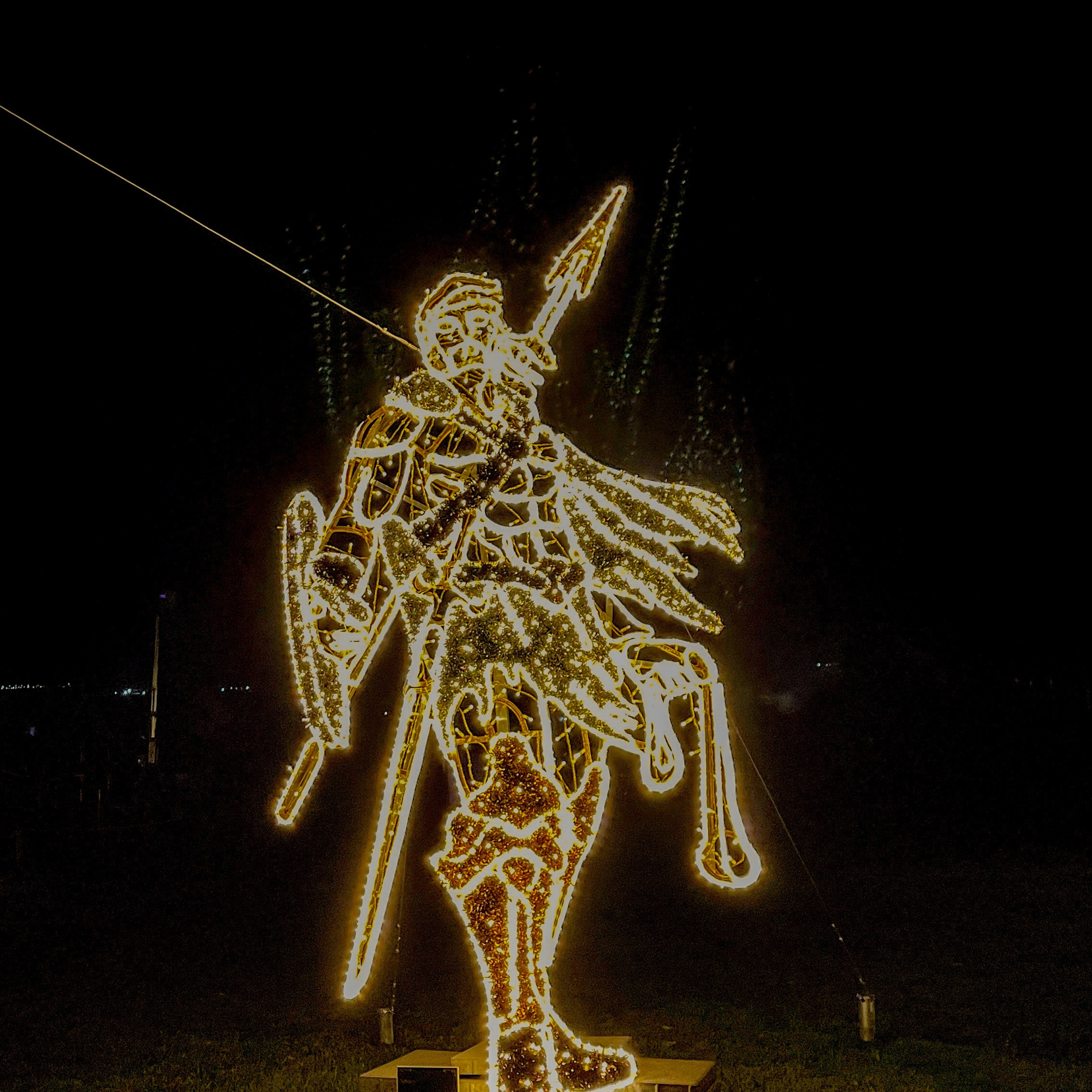 Adventure Lights at SkyPark. Create with Twila