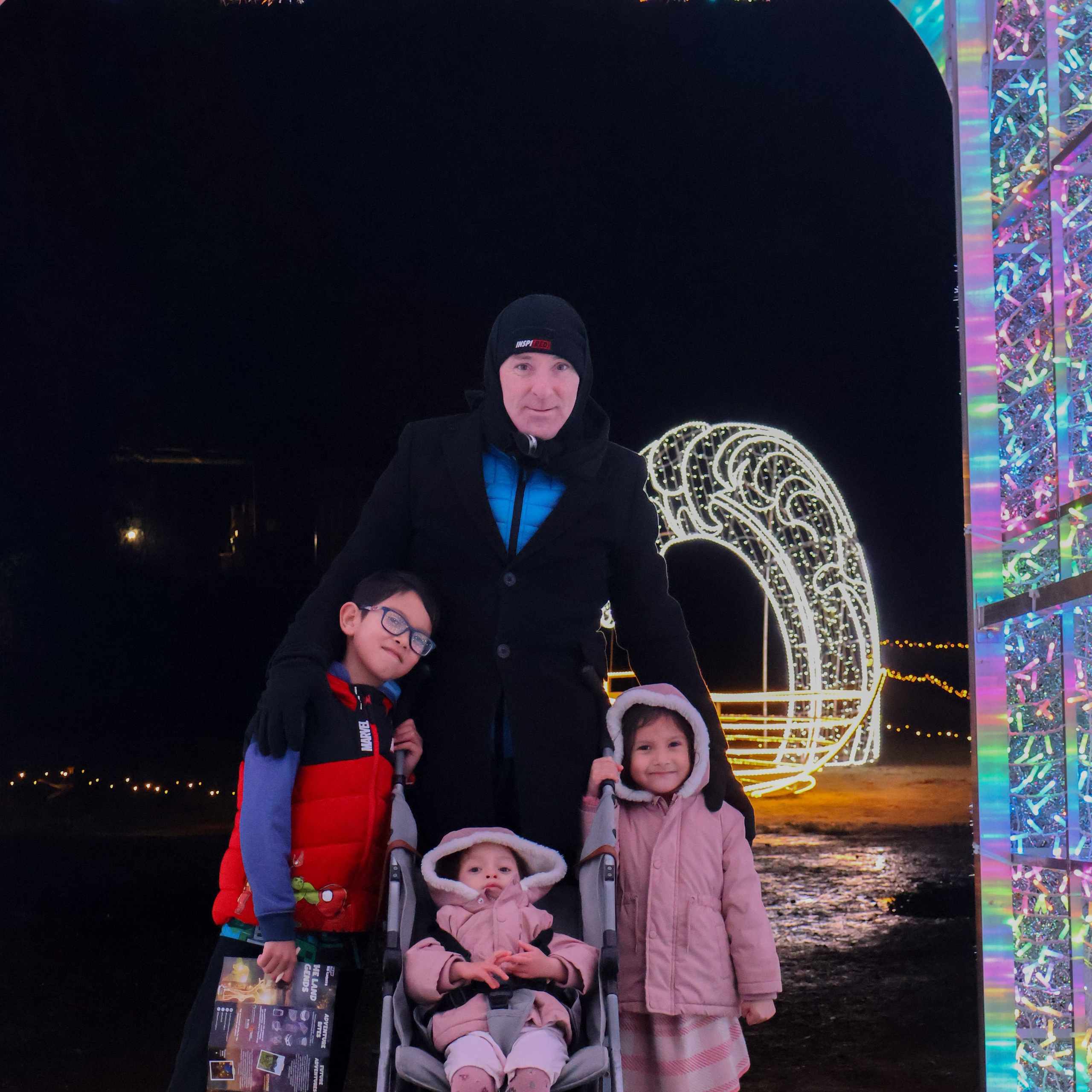 Adventure Lights at SkyPark. Create with Twila