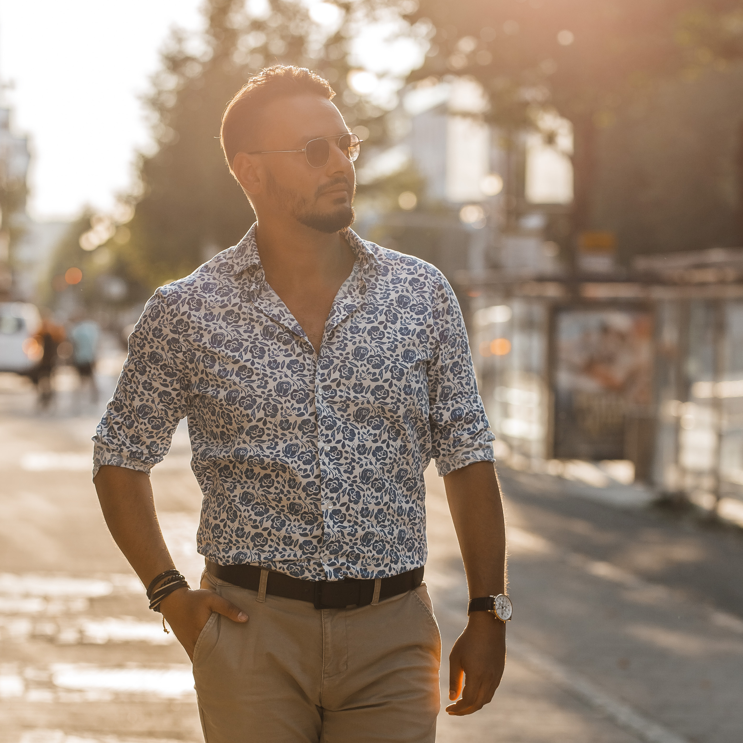 The Dazzling Light of Sunset