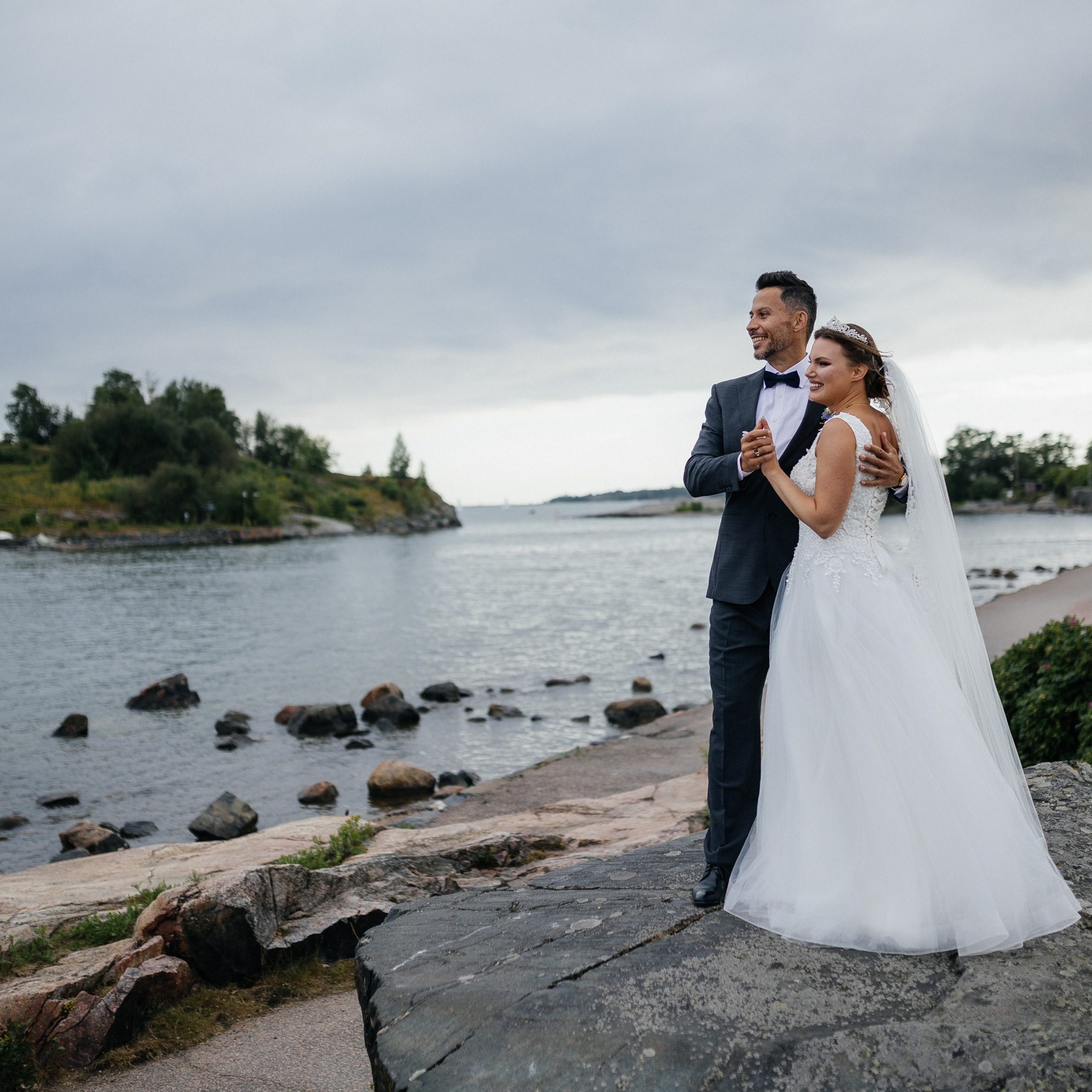 Häätarina Kaivopuistossa