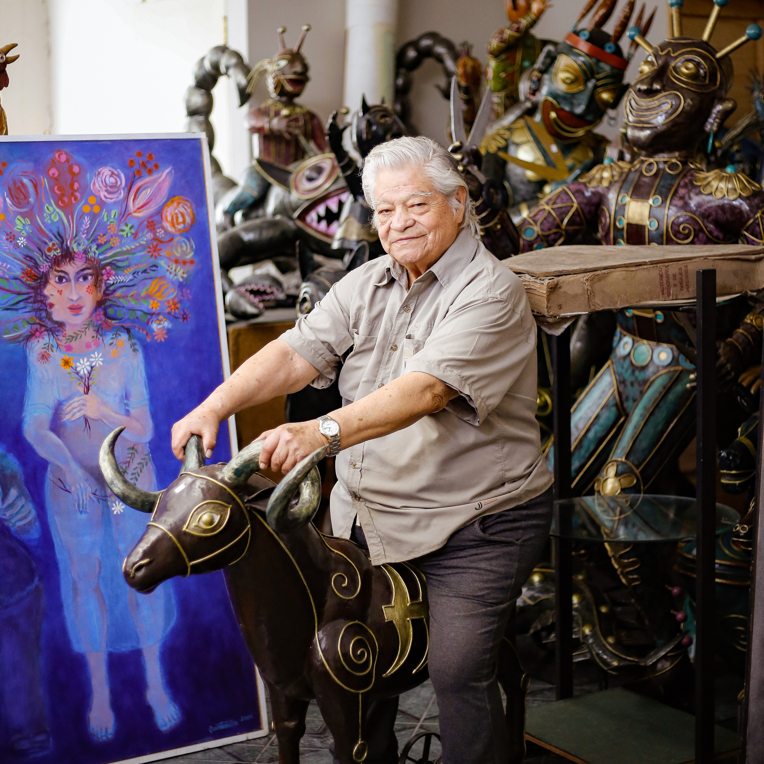 Alberto Quintanilla, escultor cusqueño