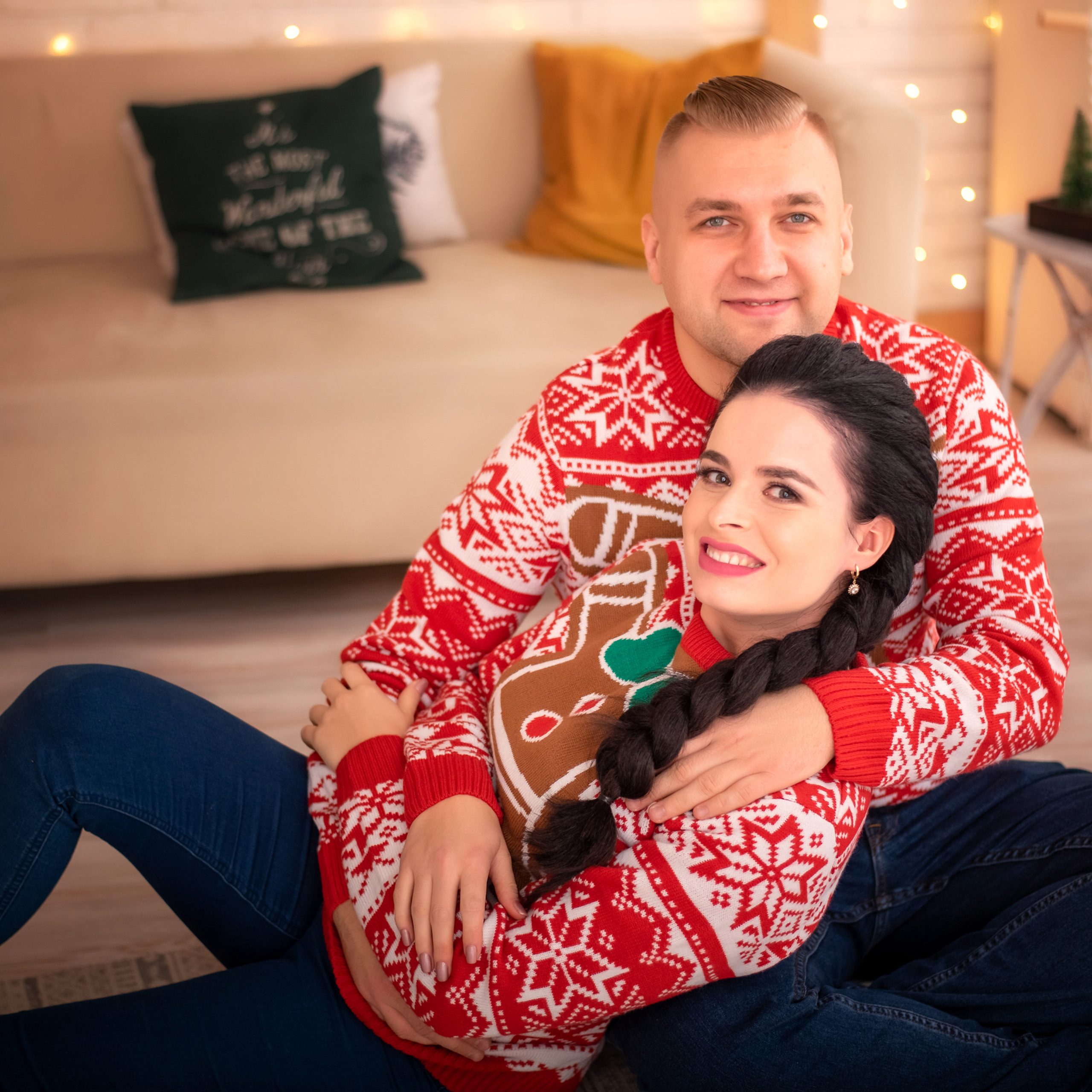 Новогодняя семейная фотосессия