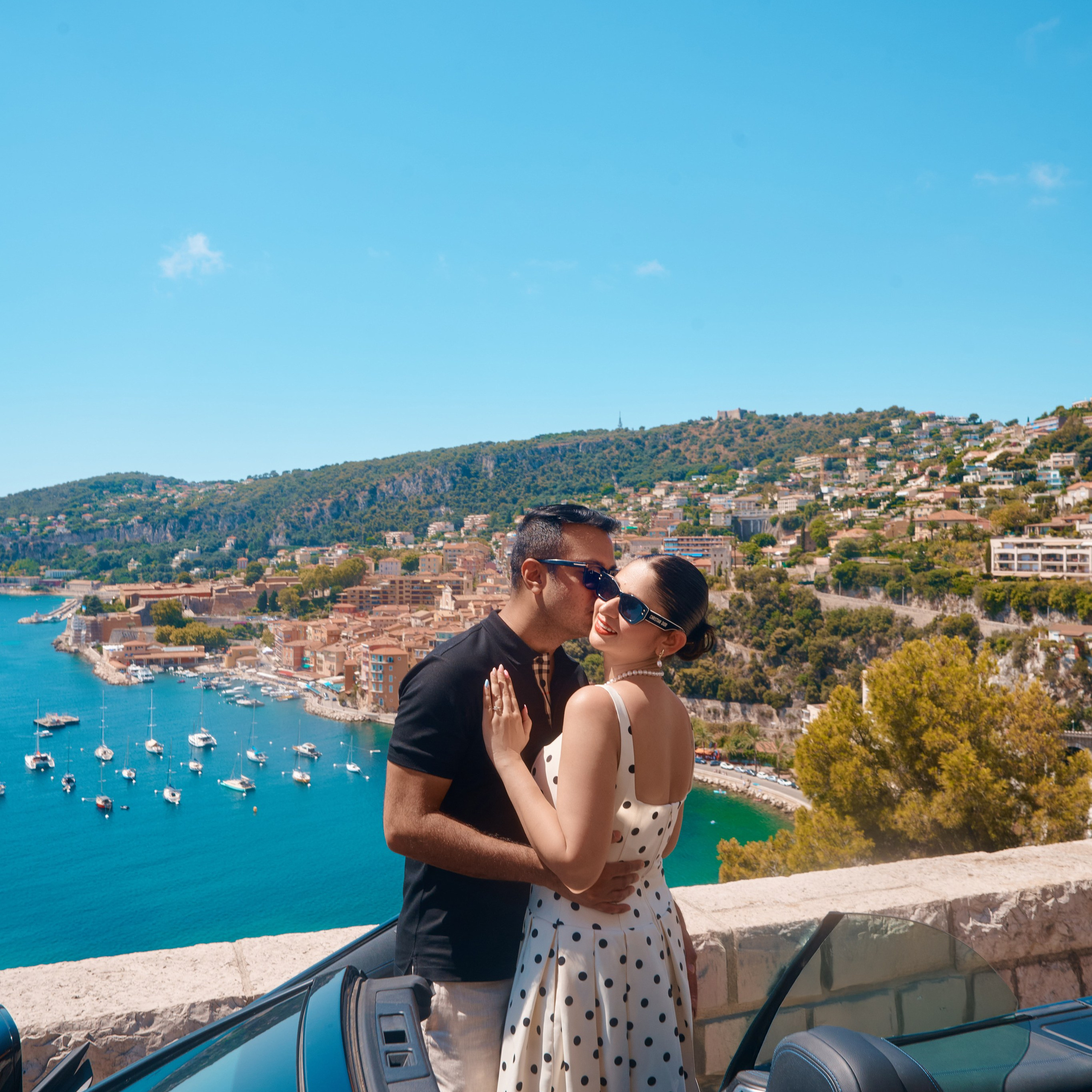 Couple photoshoot on the French Riviera