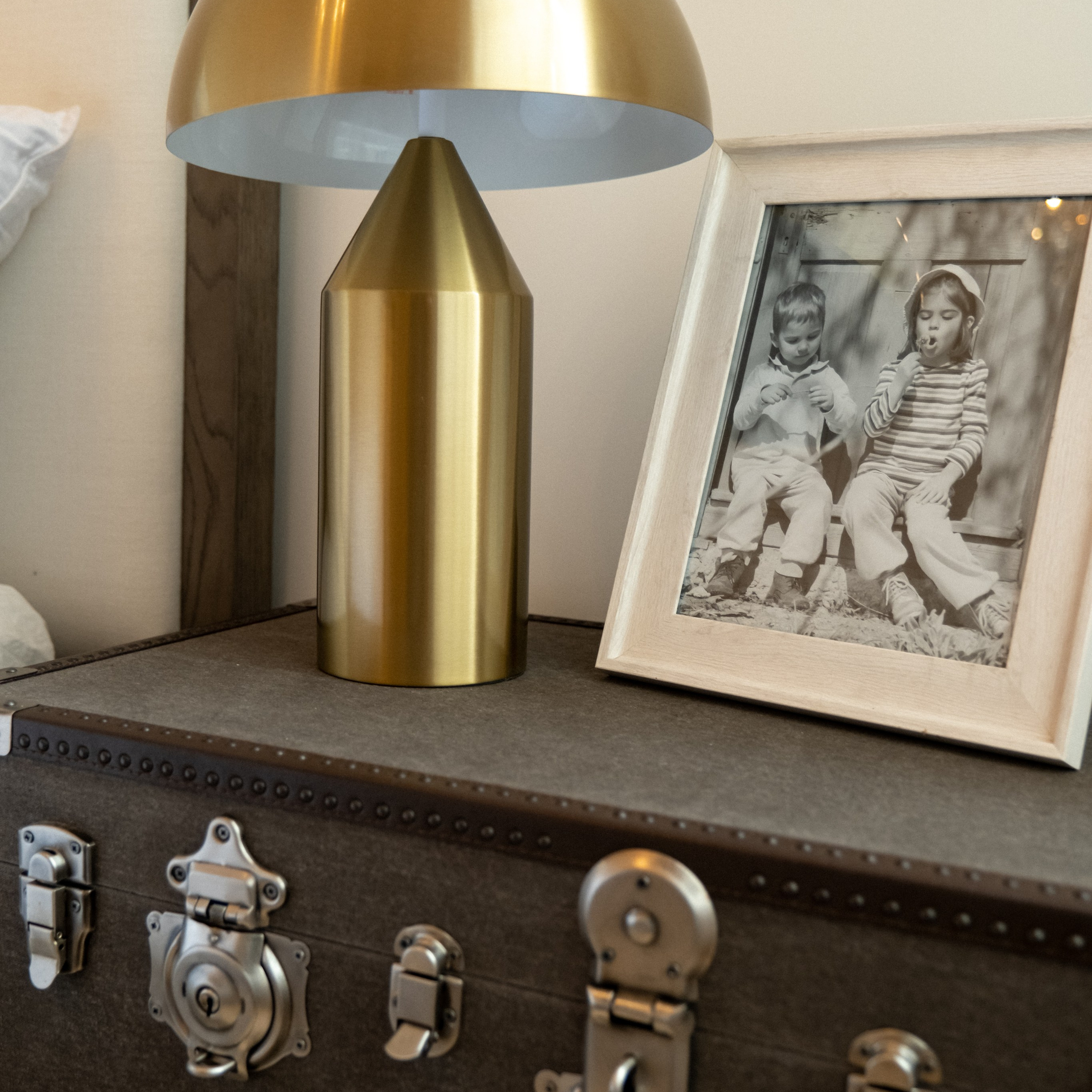 Interior design detail photography featuring styled decor and natural textures in Austin Texas