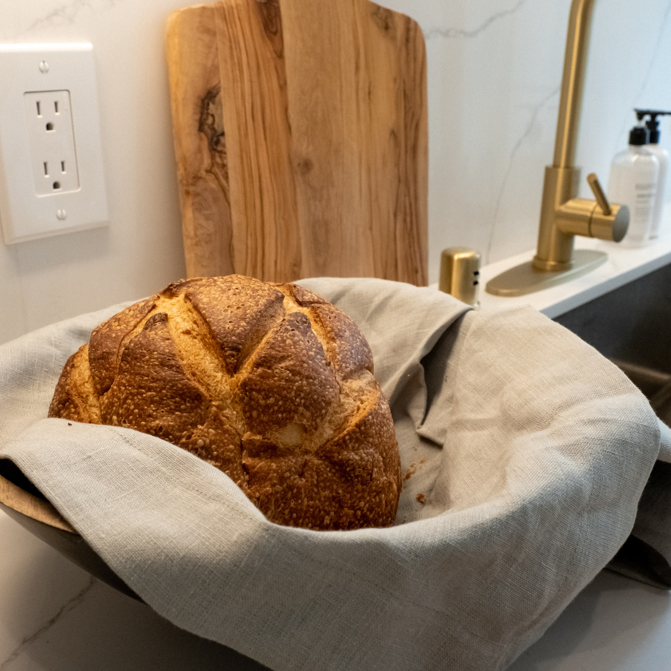 Close-up interior design detail with decorative objects and soft natural light Austin TX