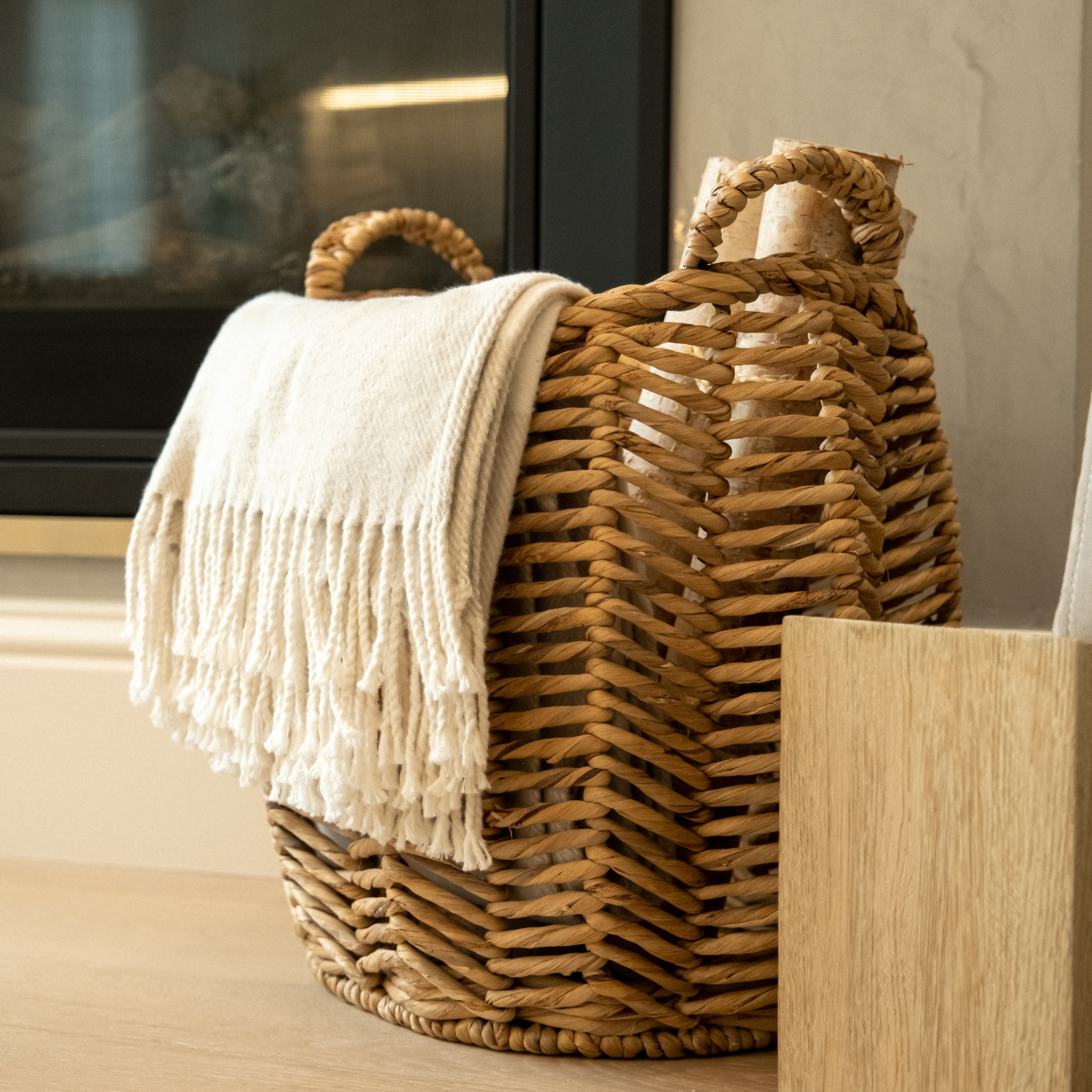 Elegant interior decor detail with modern styling photographed by Austin interior photographer