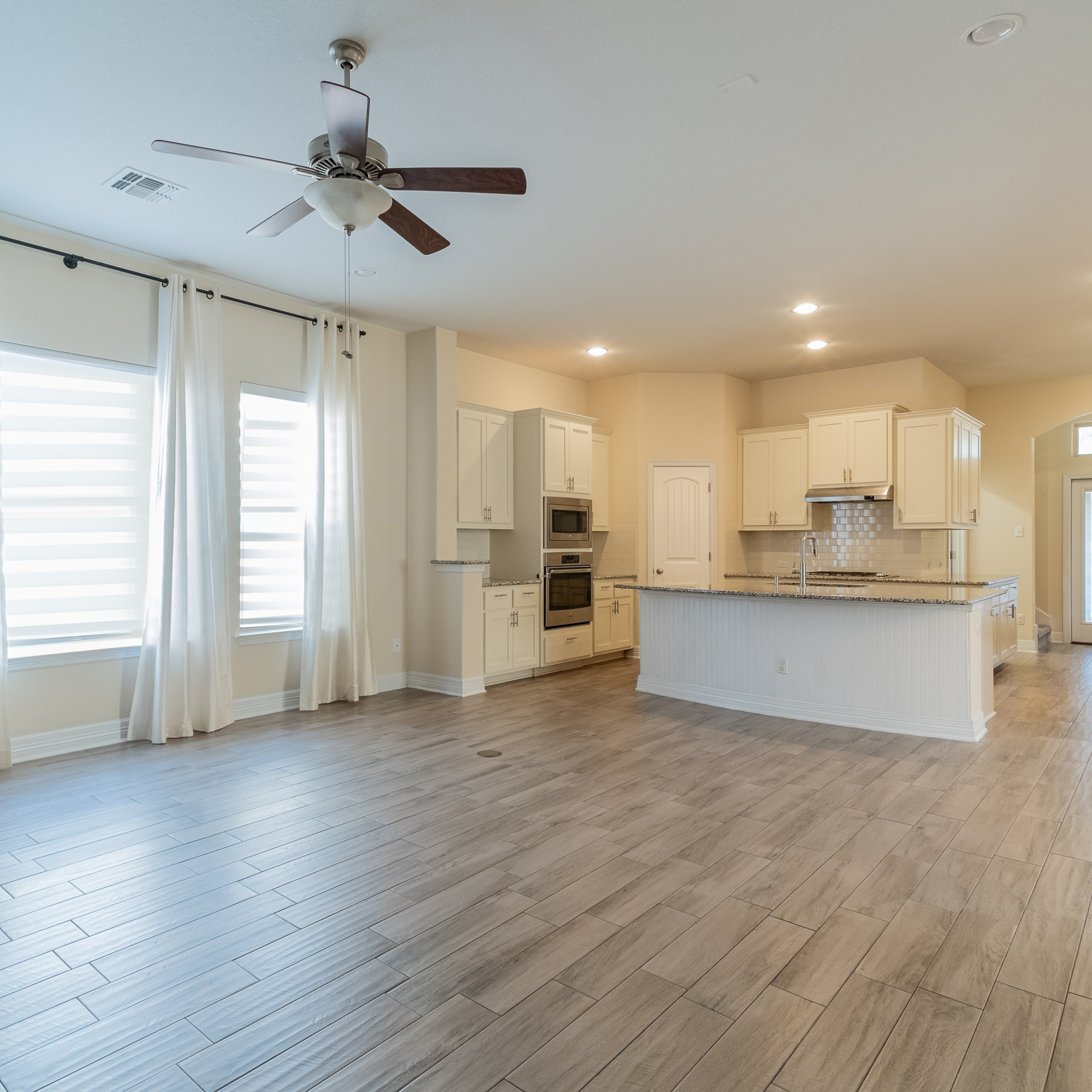 Luxury living room interior design photographed by Austin interior photographer