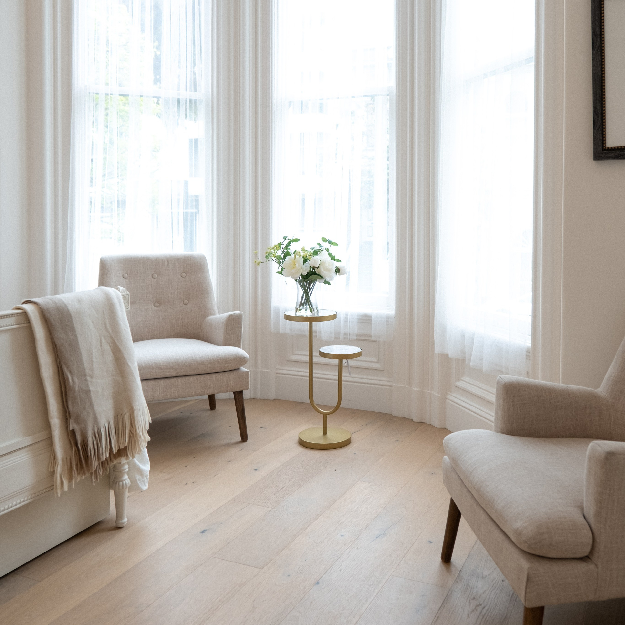 Elegant interior decor detail with modern styling photographed by Austin interior photographer