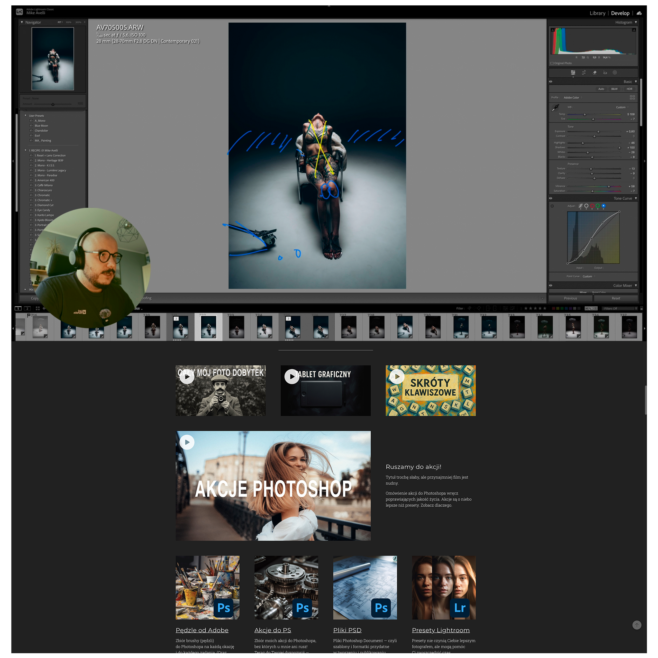 Warsztaty Fotograficzne Online. Mike Avelli
