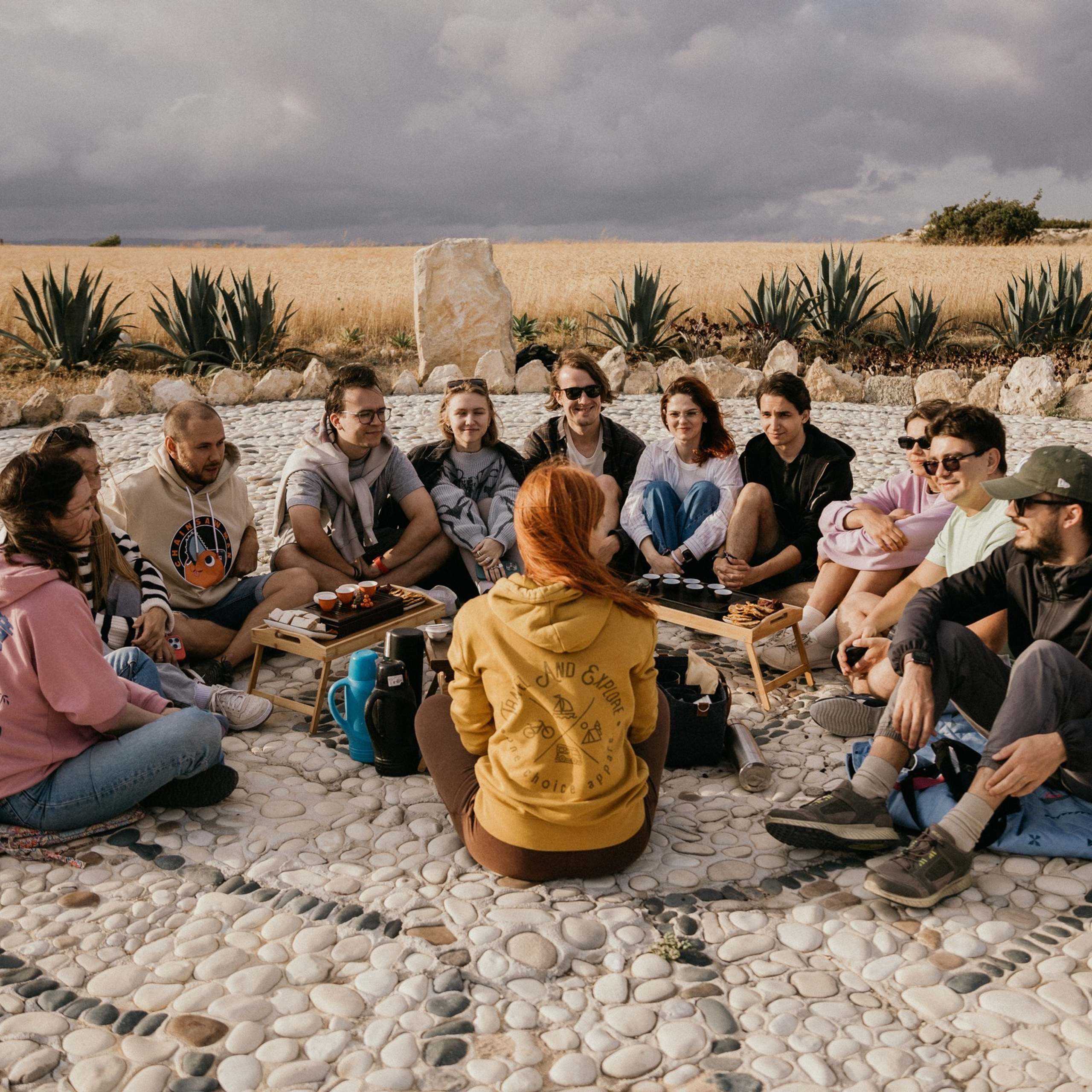 Tea time (Muntyan’s Labyrinth, Cyprus)