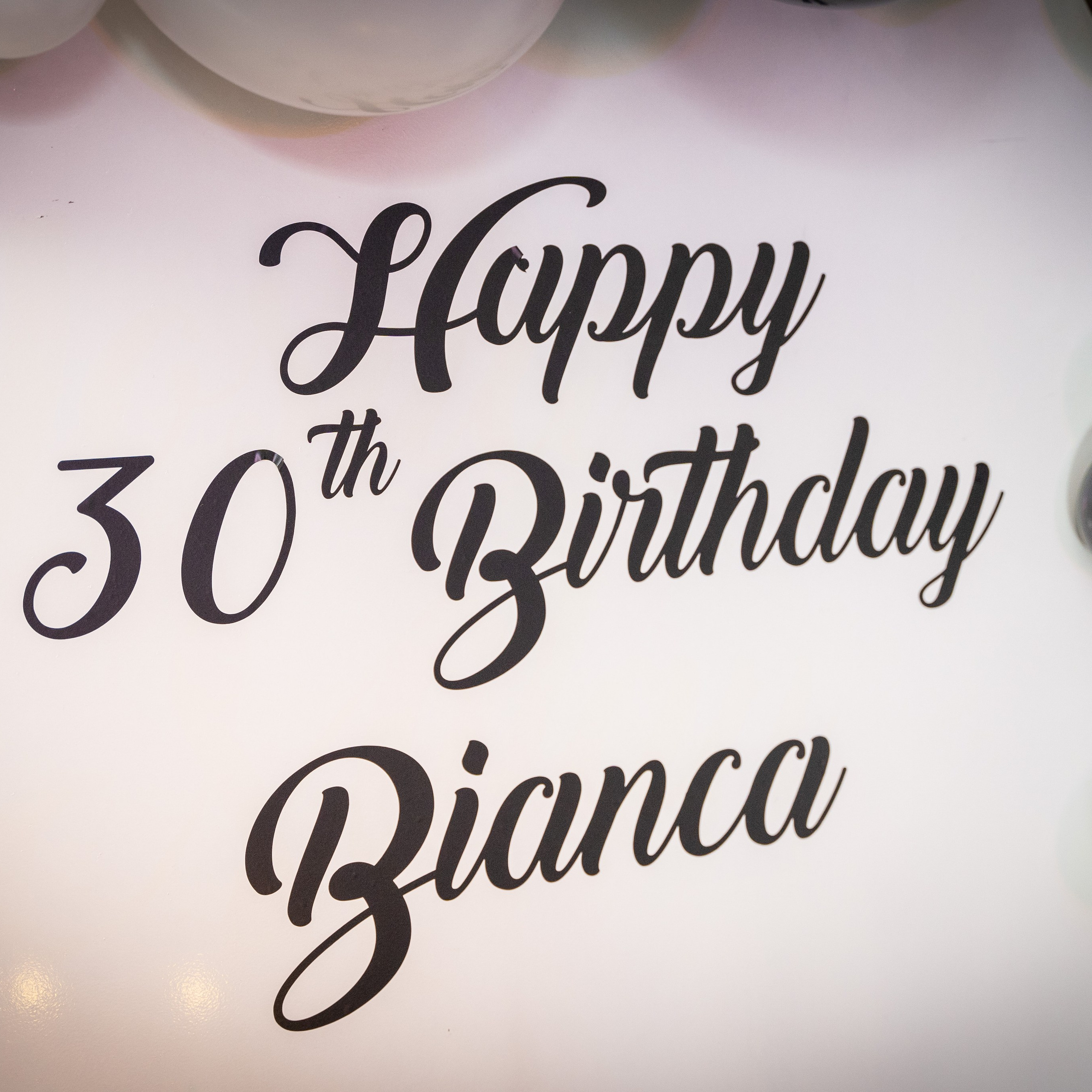 Bianca’s 30th Birthday Party