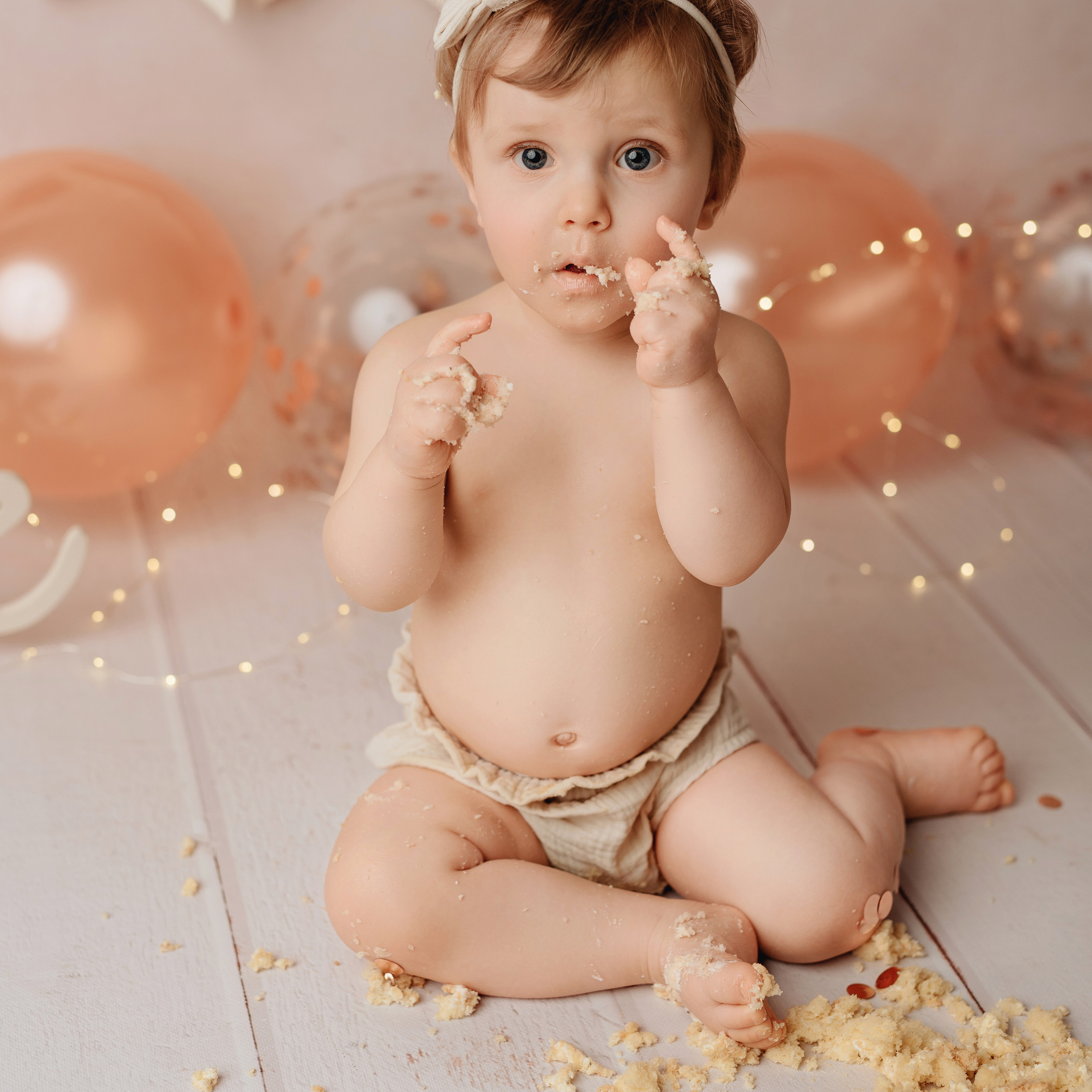 Cake Smash Fotoshooting in Linz. Newborn und Baby Shooting in Oberösterreich, Linz, Linz Land