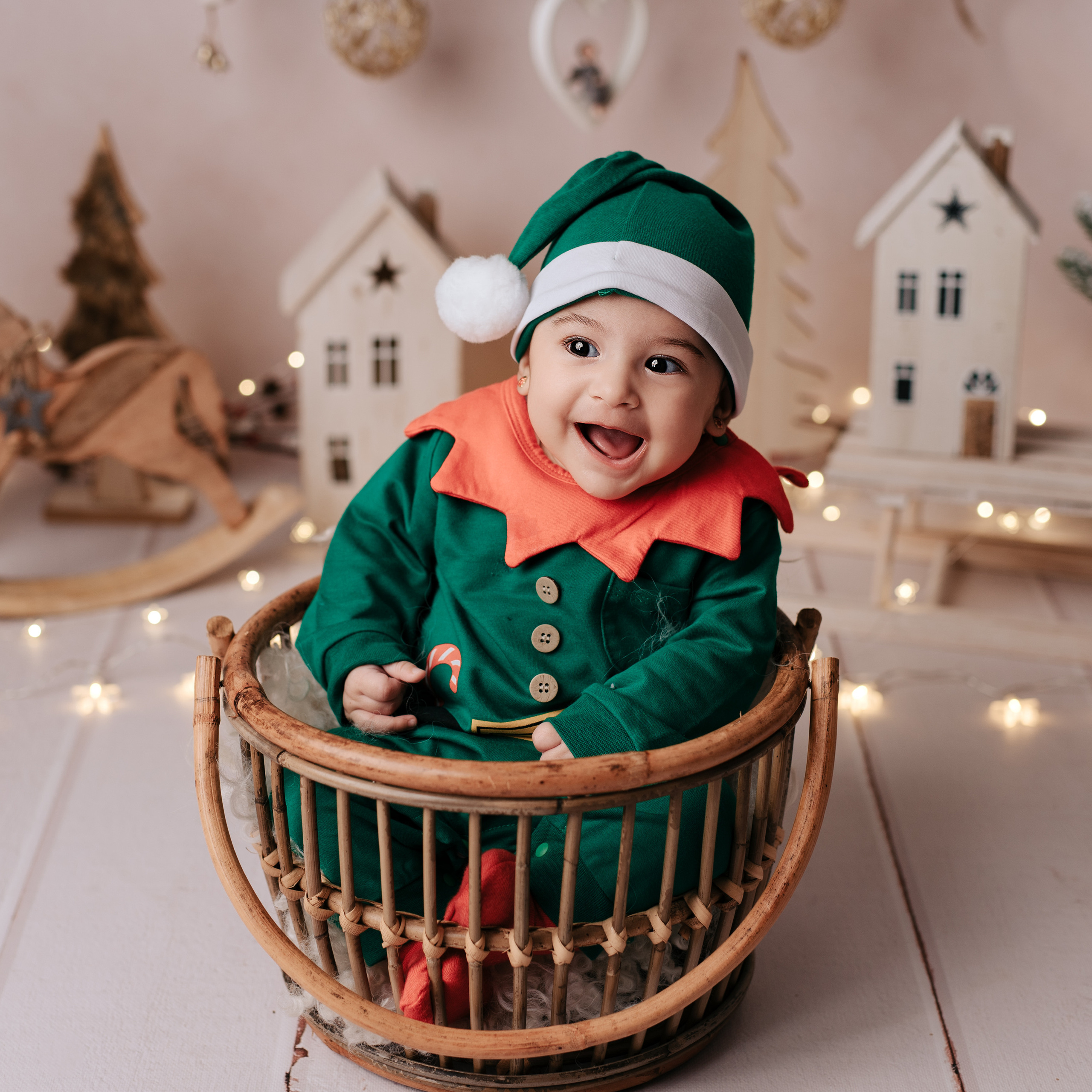 Weihnacht Fotoshooting. Newborn und Baby Shooting in Oberösterreich, Linz, Linz Land