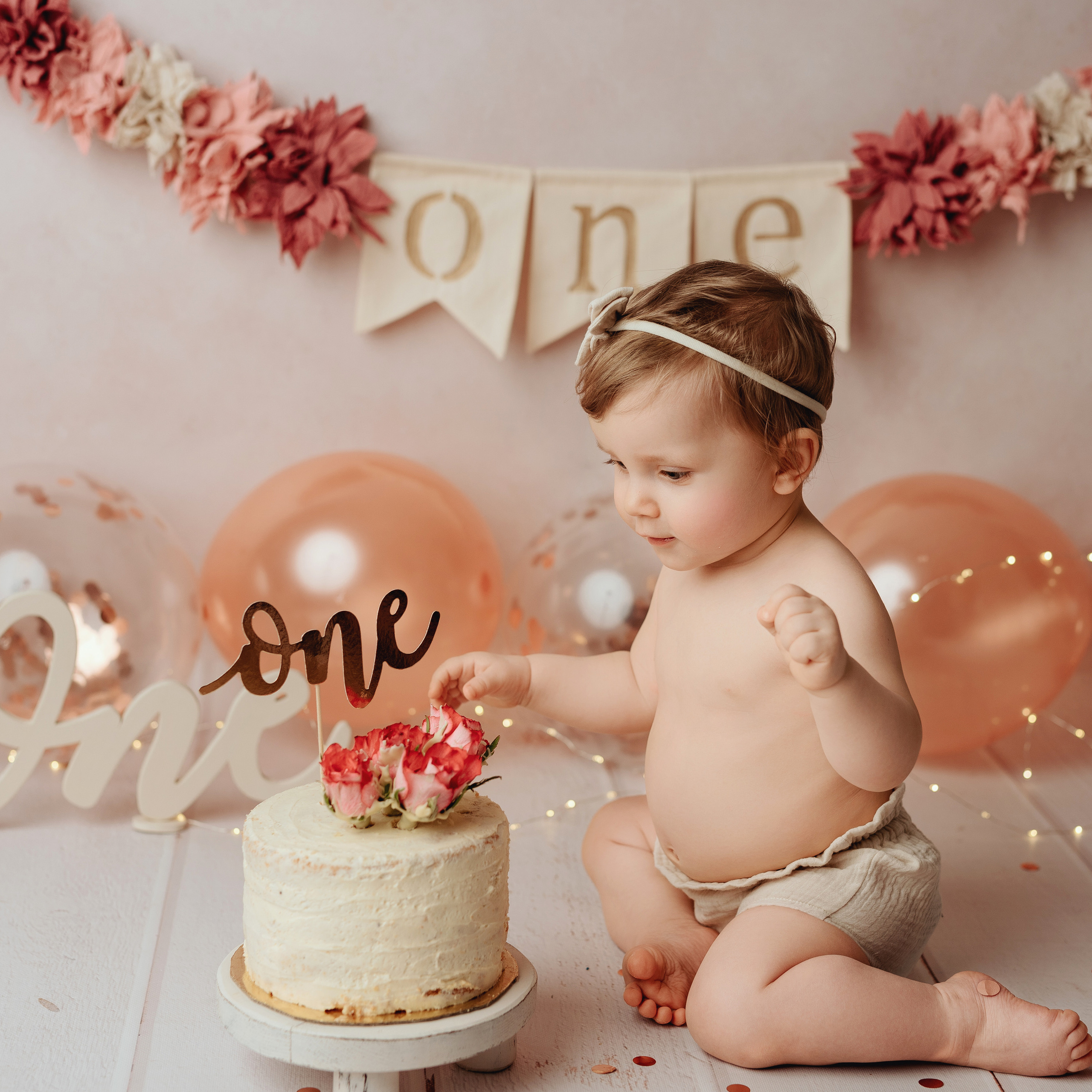 Cake Smash Fotoshooting in Linz. Newborn und Baby Shooting in Oberösterreich, Linz, Linz Land