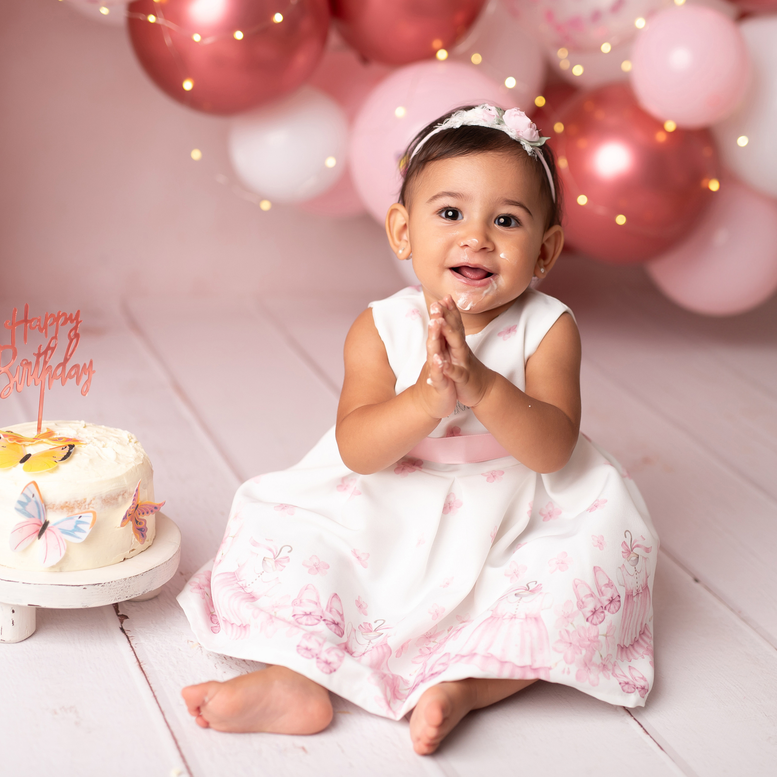 Cake Smash Fotoshooting in Linz. Newborn und Baby Shooting in Oberösterreich, Linz, Linz Land