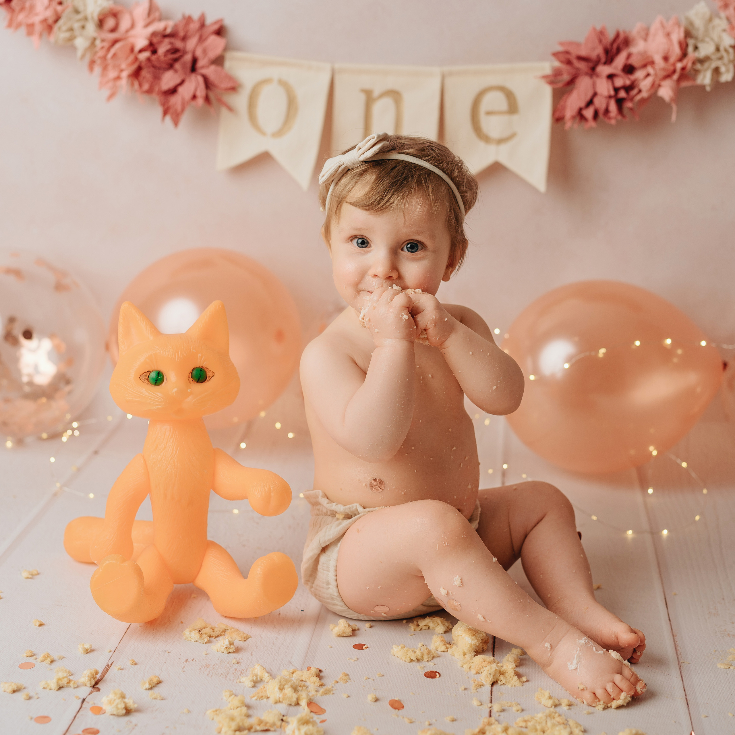 Cake Smash Fotoshooting in Linz. Newborn und Baby Shooting in Oberösterreich, Linz, Linz Land