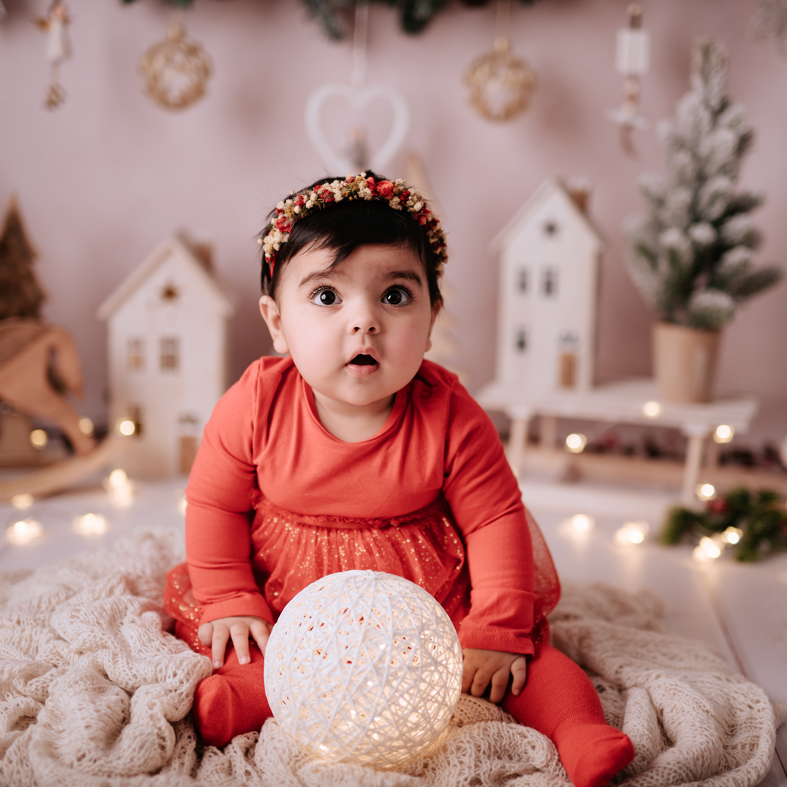 Weihnacht Fotoshooting. Newborn und Baby Shooting in Oberösterreich, Linz, Linz Land