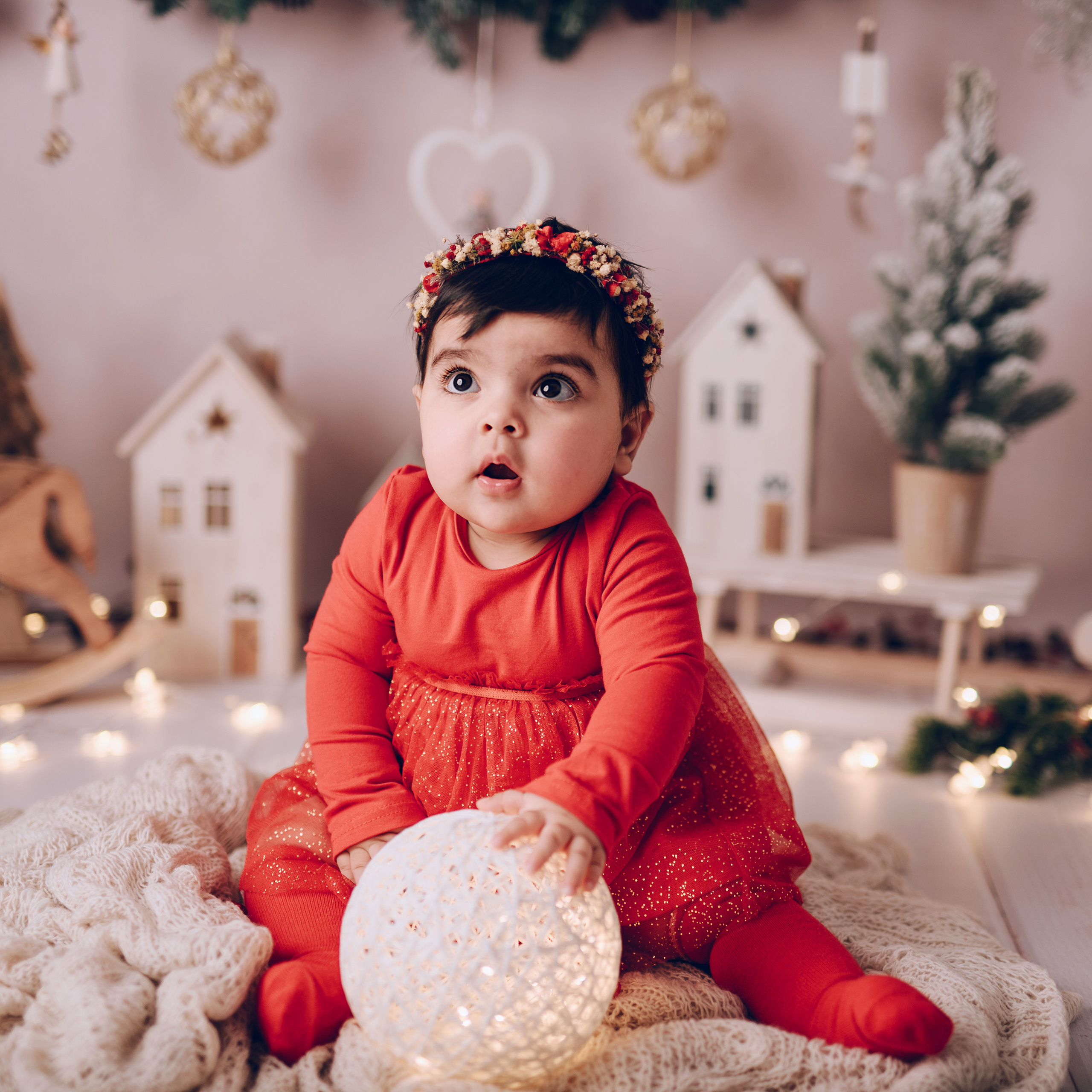 Weihnacht Fotoshooting. Newborn und Baby Shooting in Oberösterreich, Linz, Linz Land