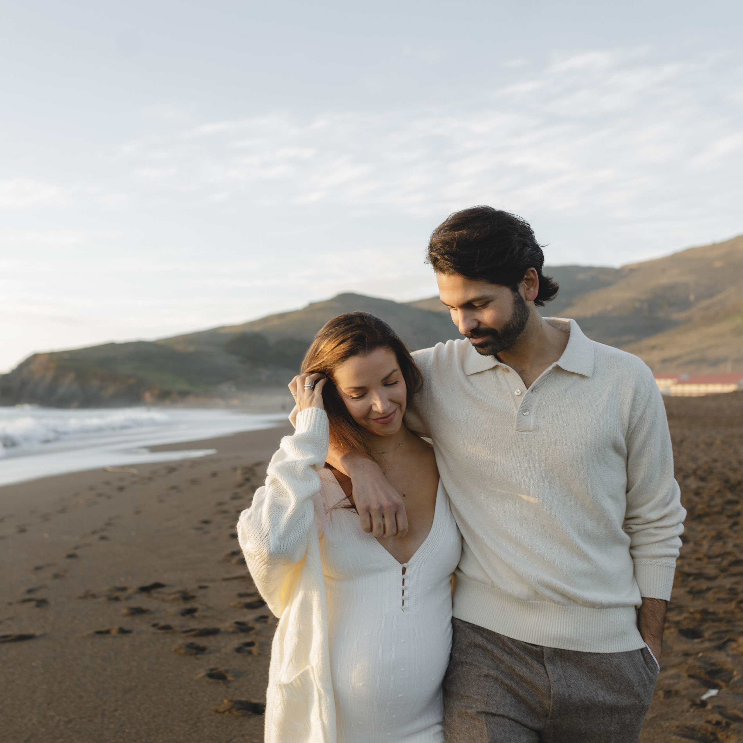 Ocean Story, Rodeo Beach Maternity Session (photo+video)