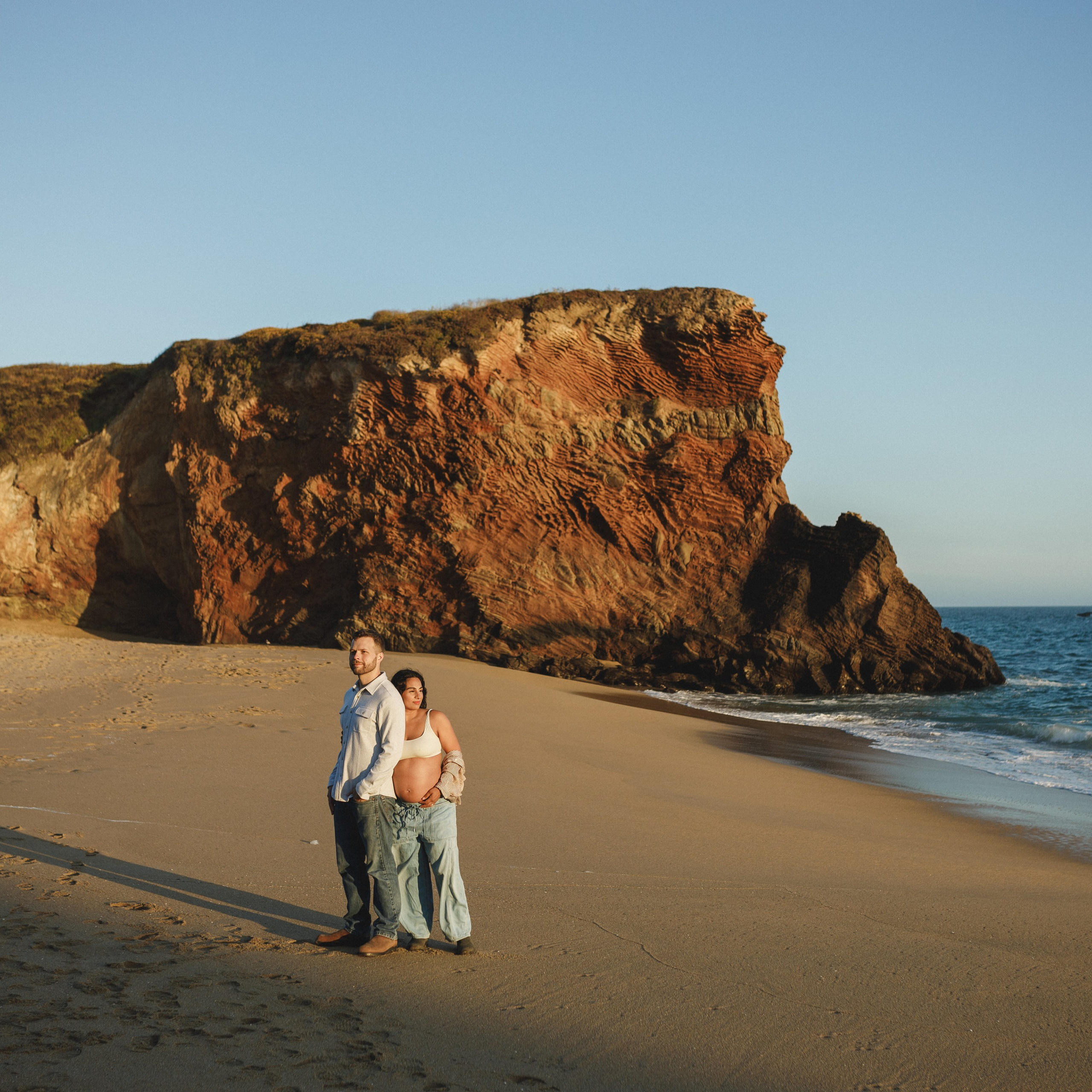 Panther Beach Sunset Maternity Story