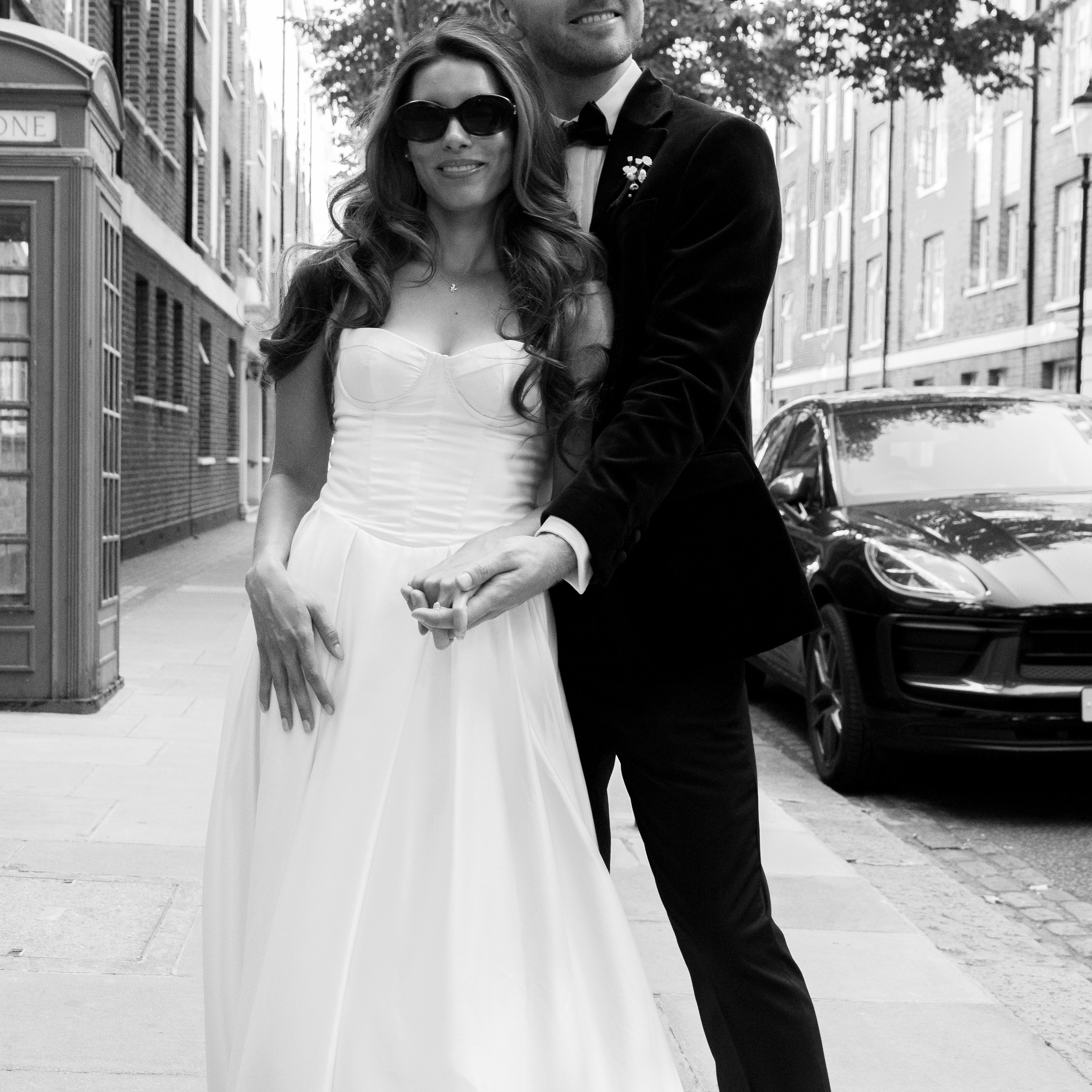 Poppy & Jordan. Chelsea Old Town Hall, London.