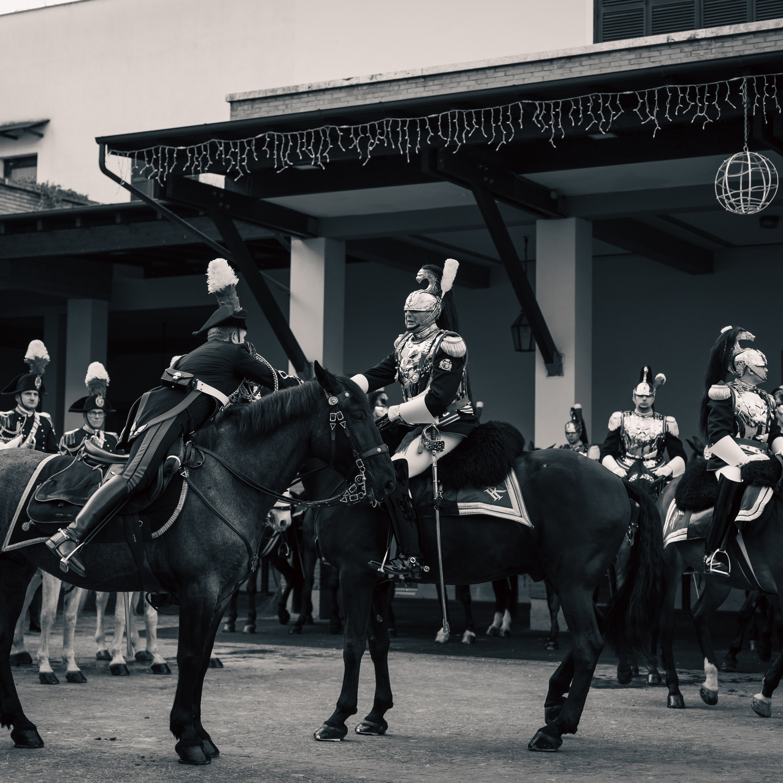 Cambio della Guardia Reggimento Corazzieri. Fotografo romano!