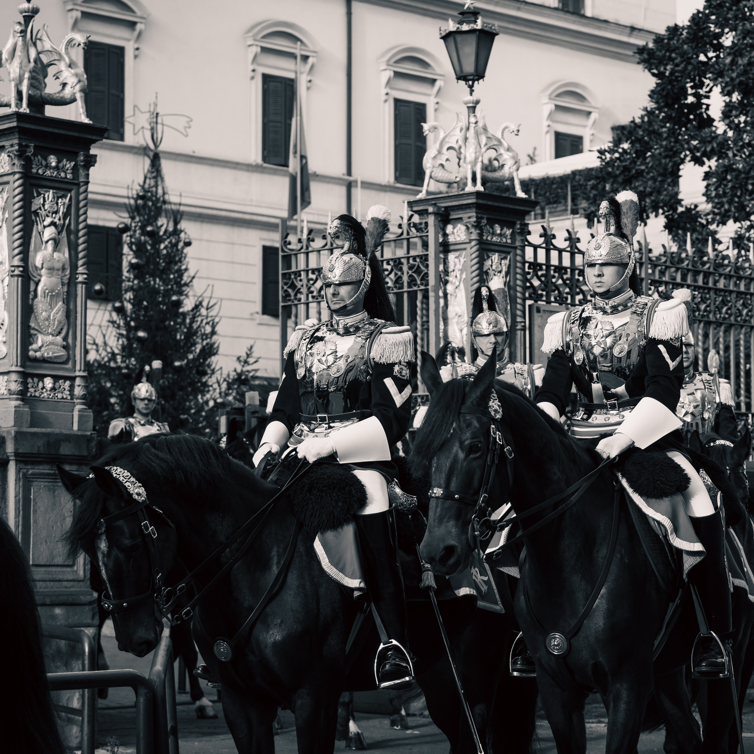 Cambio della Guardia Reggimento Corazzieri. Fotografo romano!