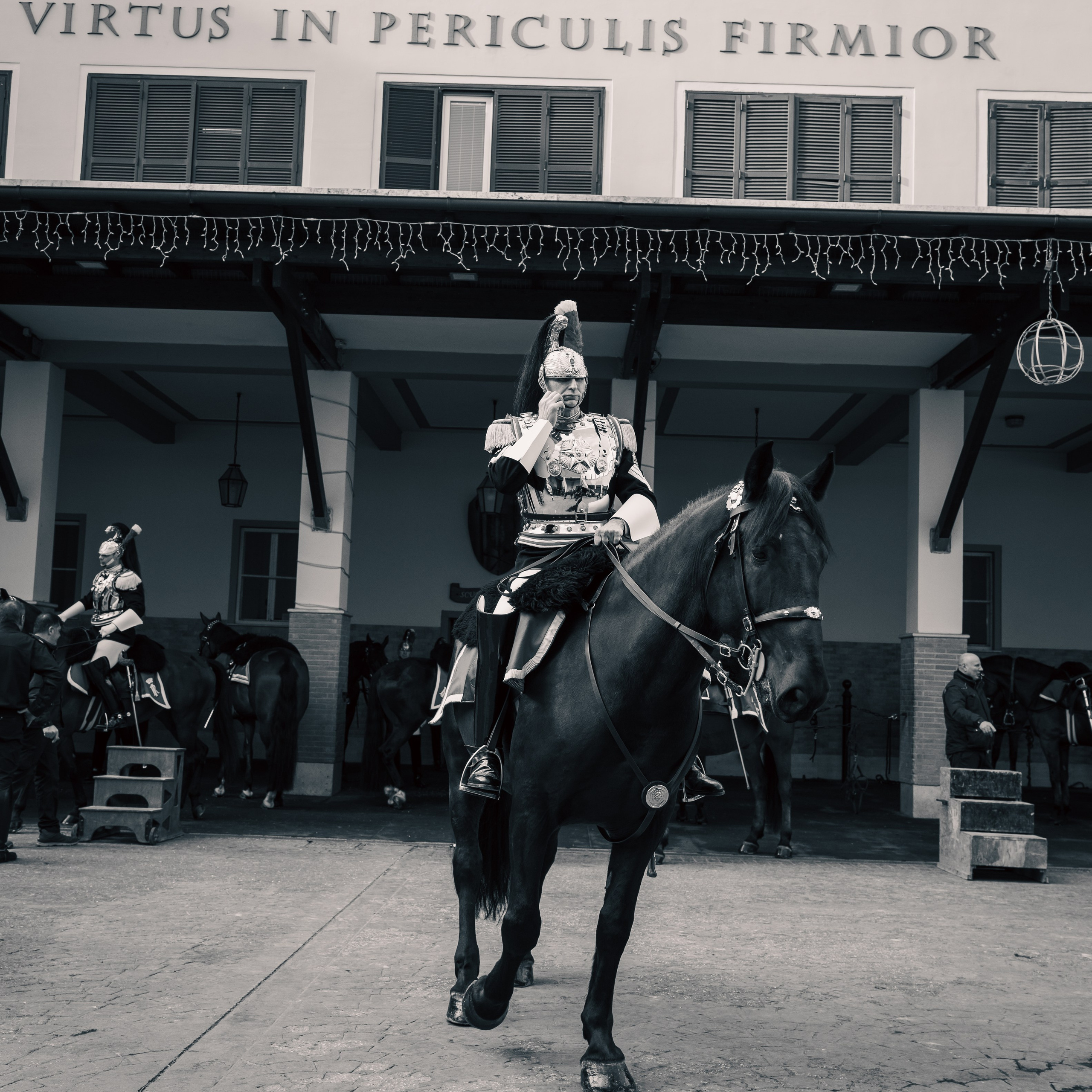 Cambio della Guardia Reggimento Corazzieri. Fotografo romano!