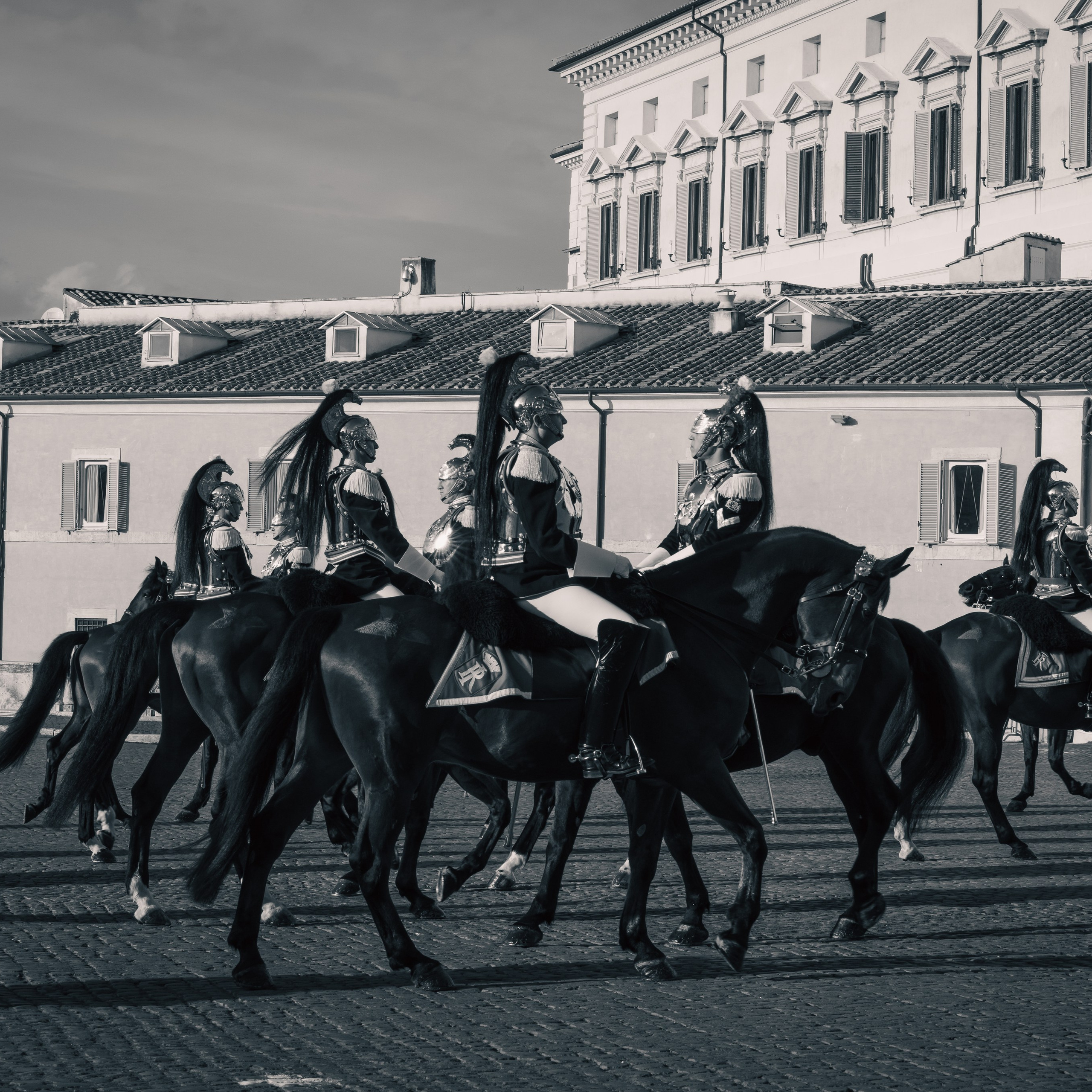 Cambio della Guardia Reggimento Corazzieri. Fotografo romano!