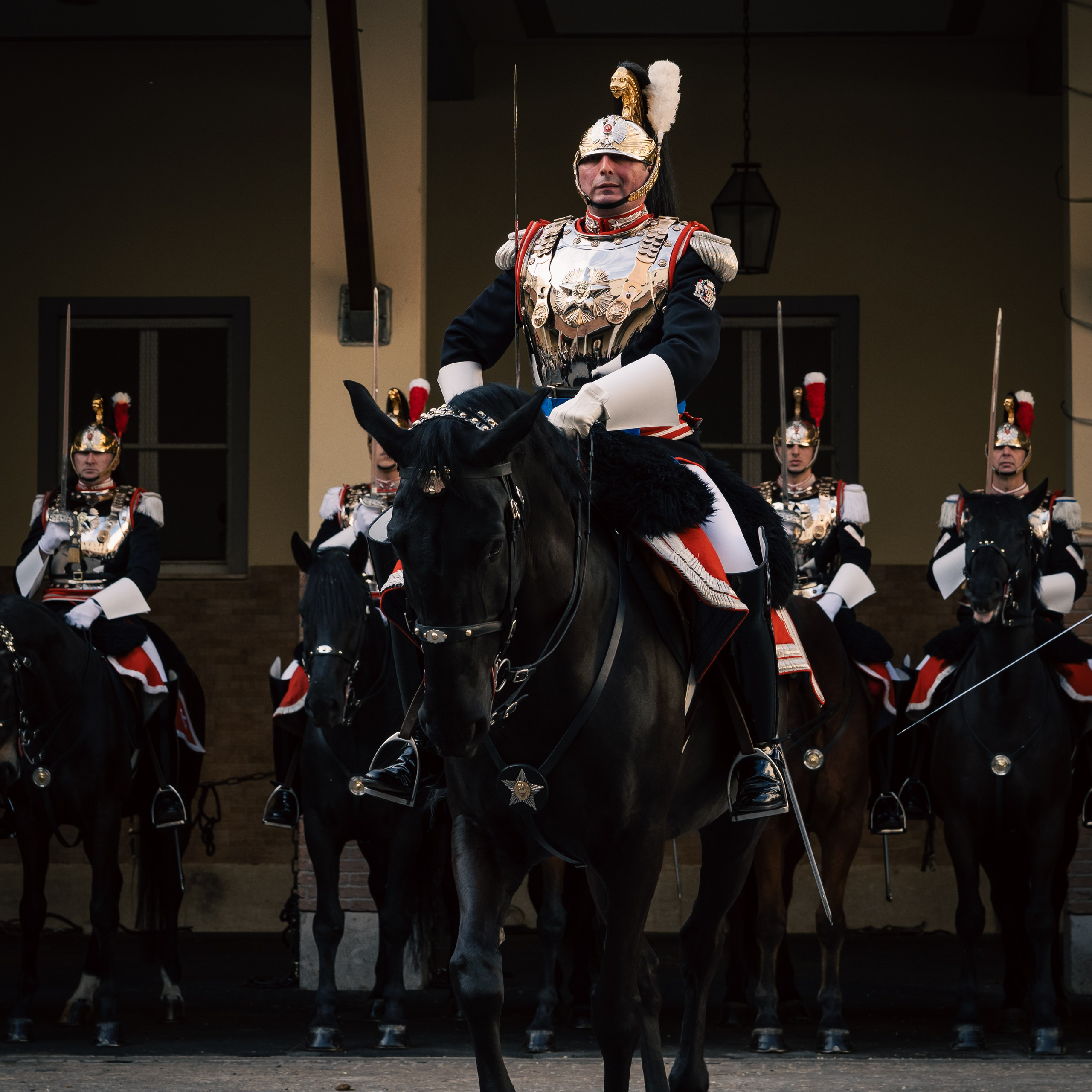 Cambio della Guardia Reggimento Corazzieri. Fotografo romano!