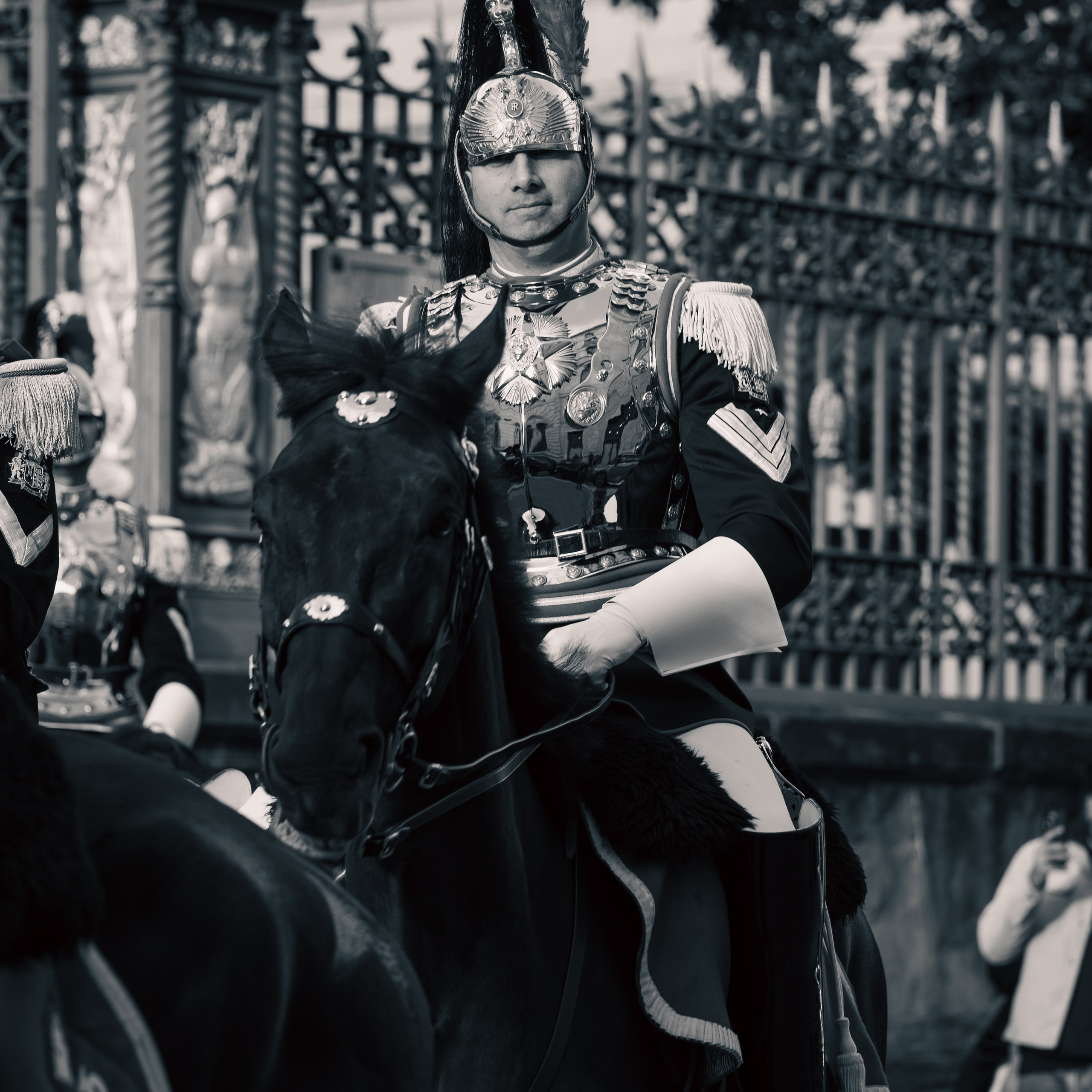 Cambio della Guardia Reggimento Corazzieri. Fotografo romano!