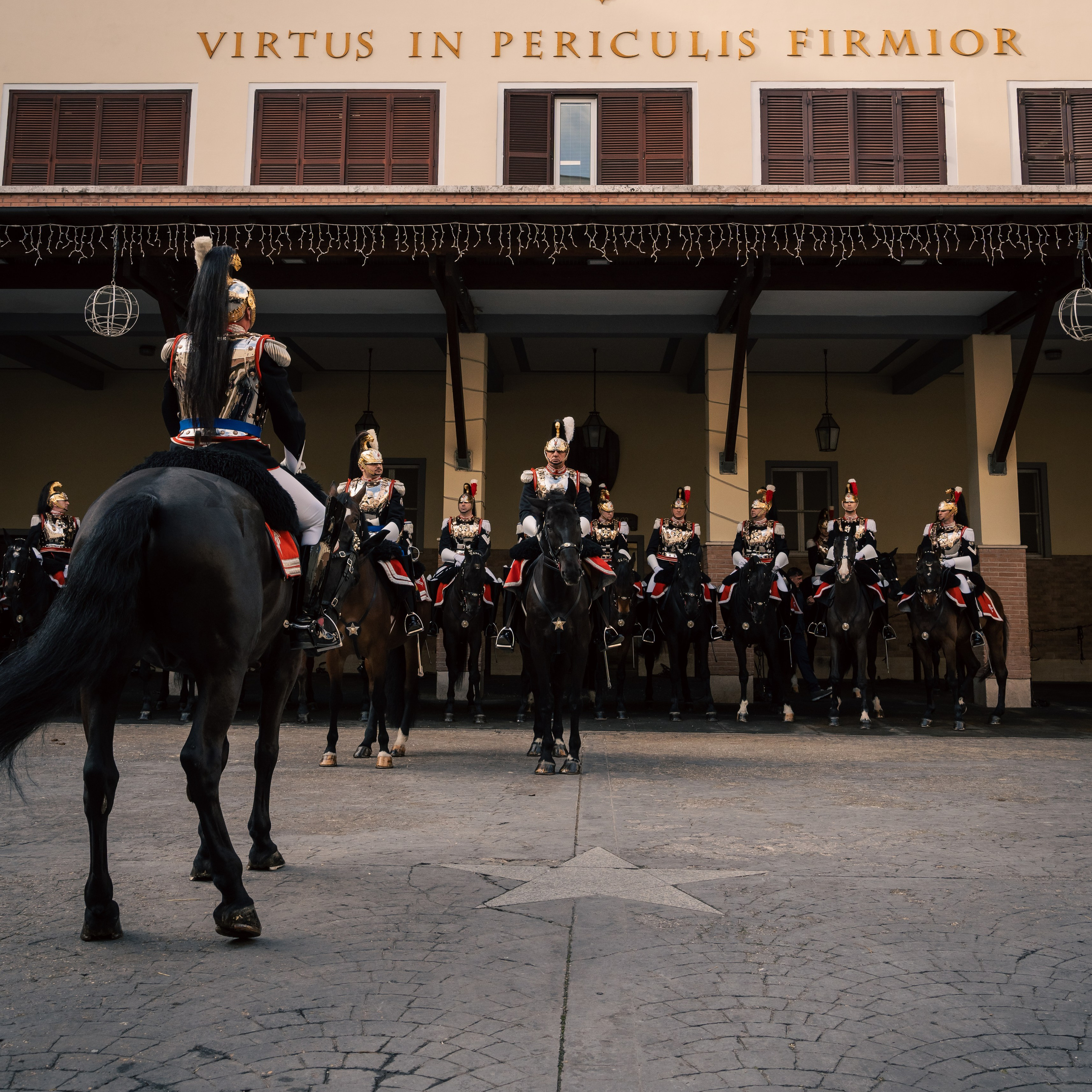 Cambio della Guardia Reggimento Corazzieri. Fotografo romano!