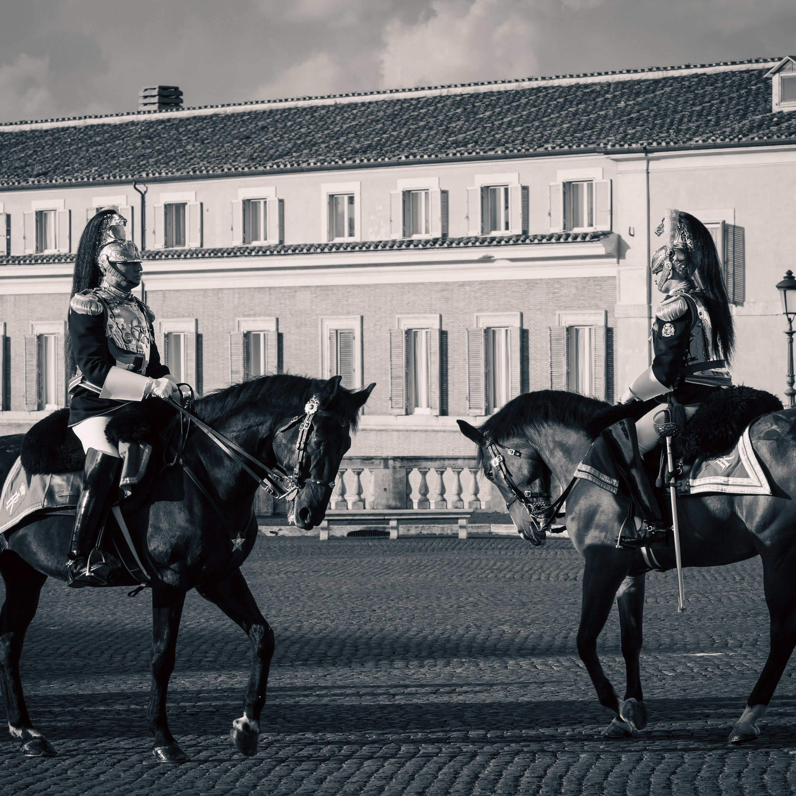 Cambio della Guardia Reggimento Corazzieri. Fotografo romano!
