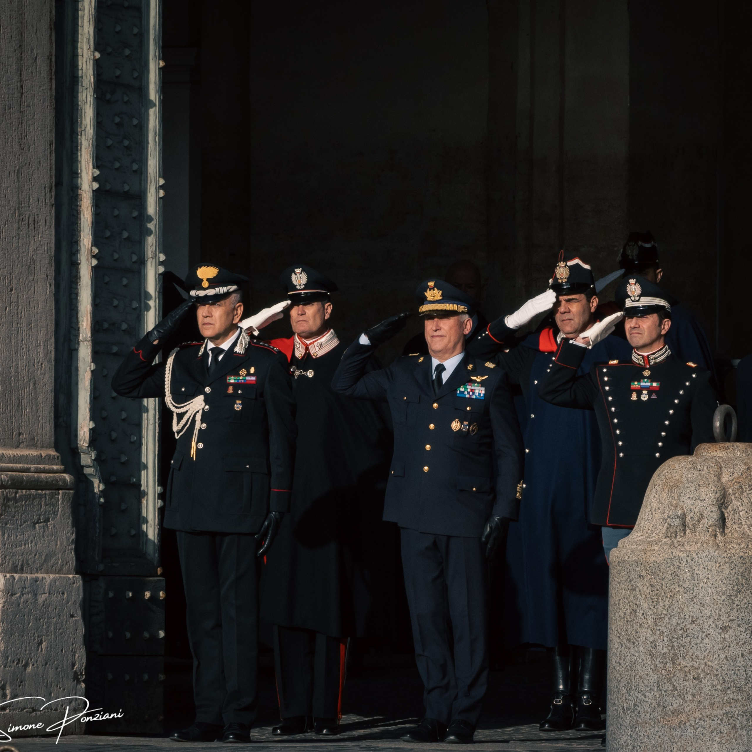 Cambio della Guardia Reggimento Corazzieri. Fotografo romano!