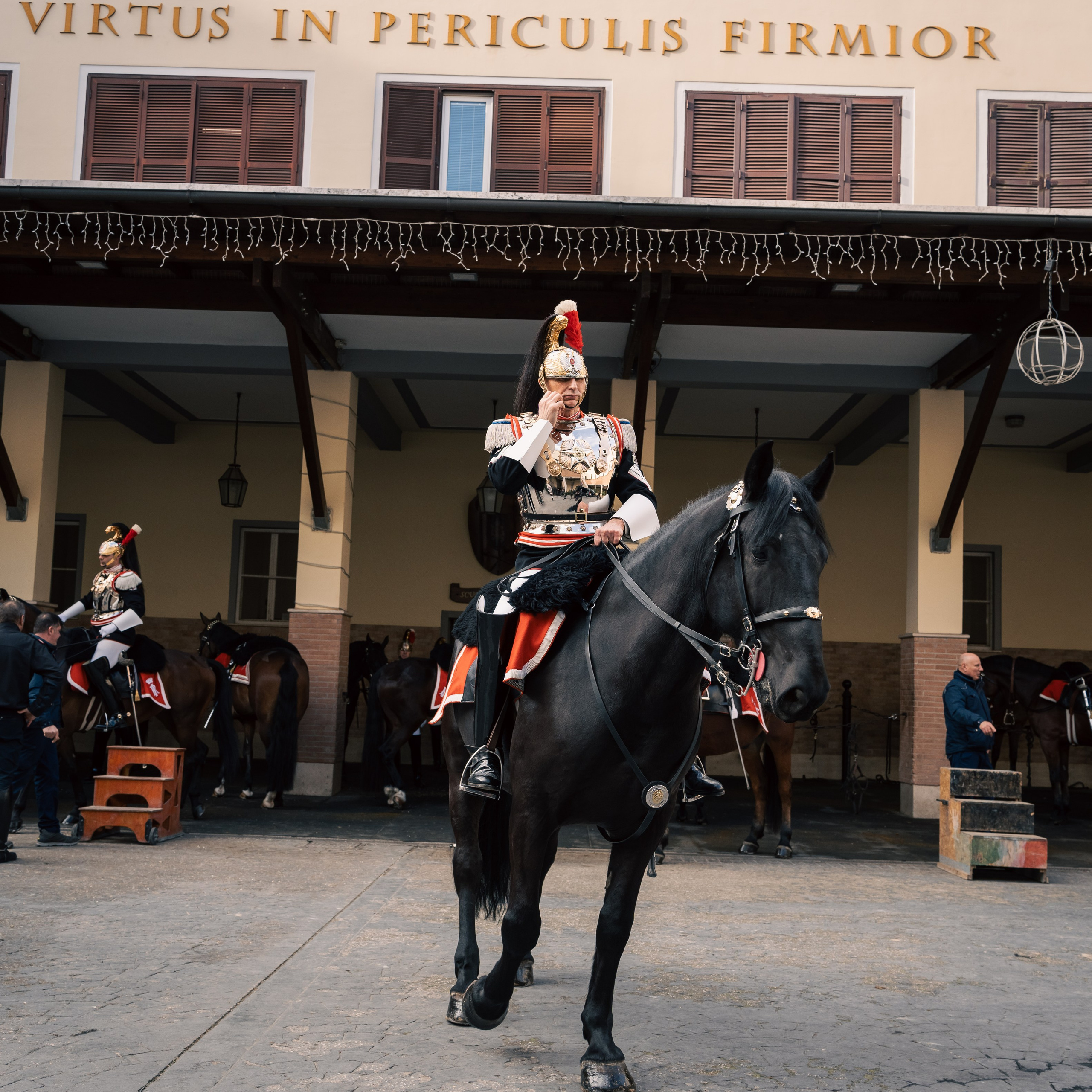 Cambio della Guardia Reggimento Corazzieri. Fotografo romano!
