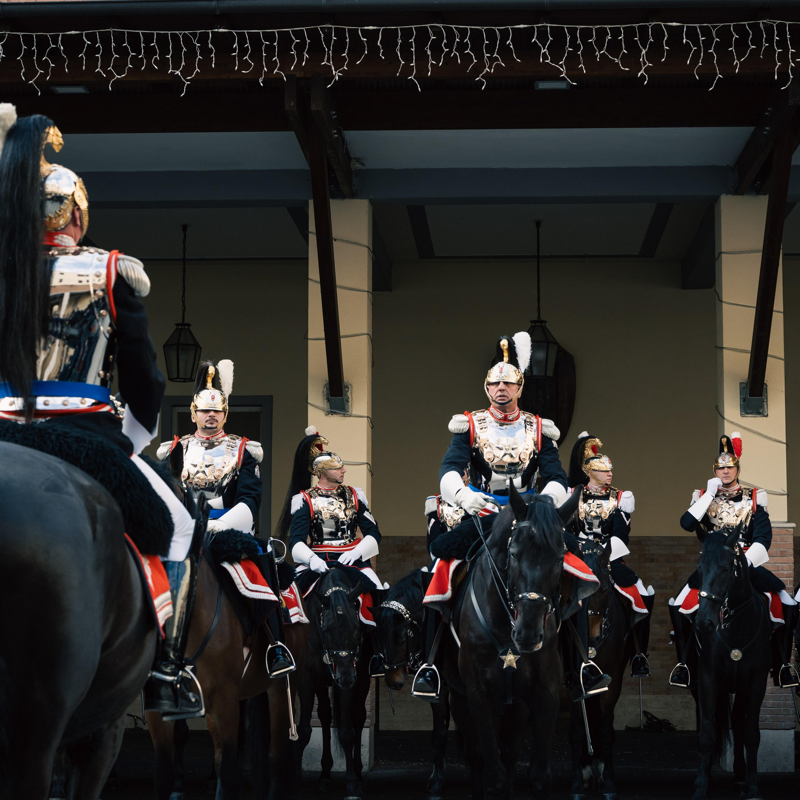 Cambio della Guardia Reggimento Corazzieri. Fotografo romano!