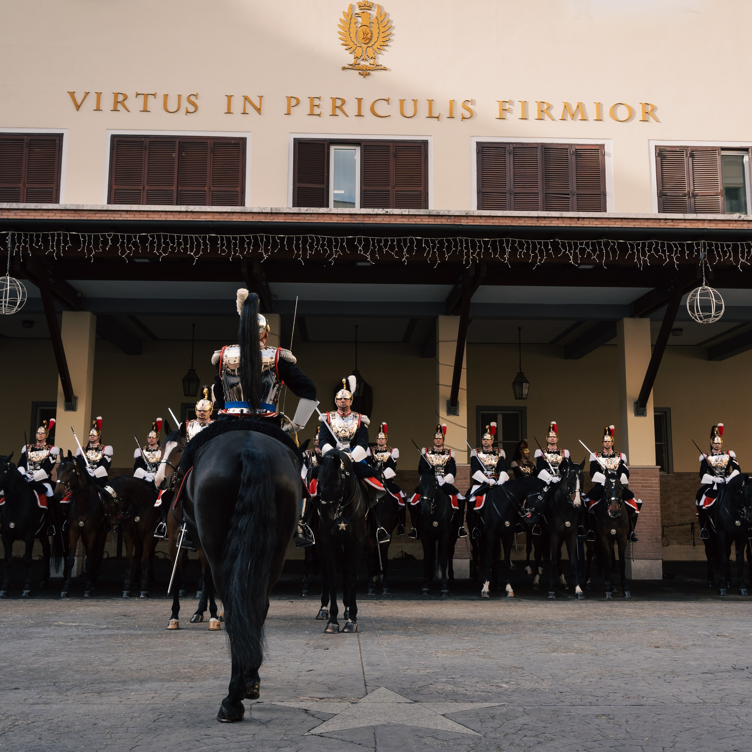 Cambio della Guardia Reggimento Corazzieri. Fotografo romano!