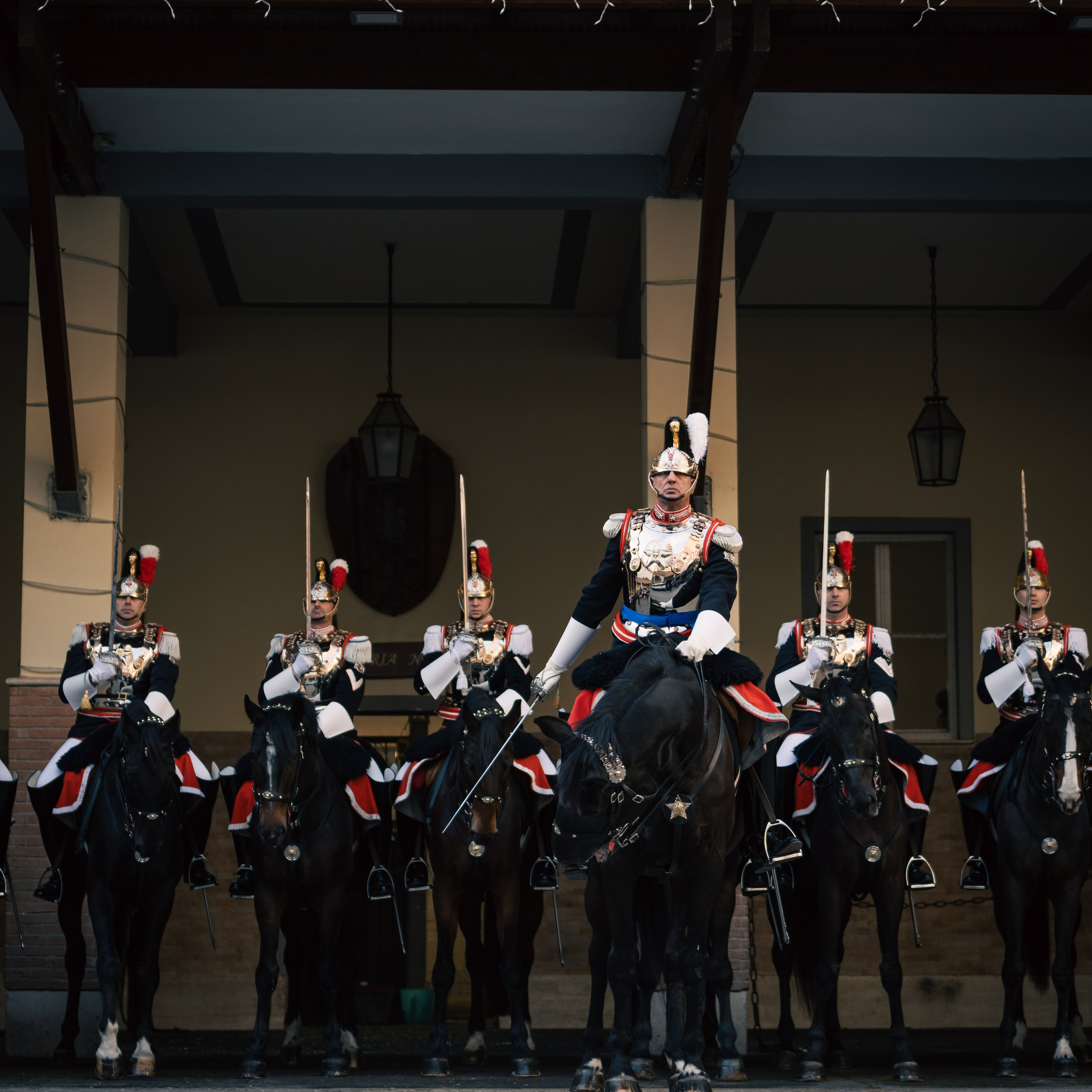 Cambio della Guardia Reggimento Corazzieri. Fotografo romano!