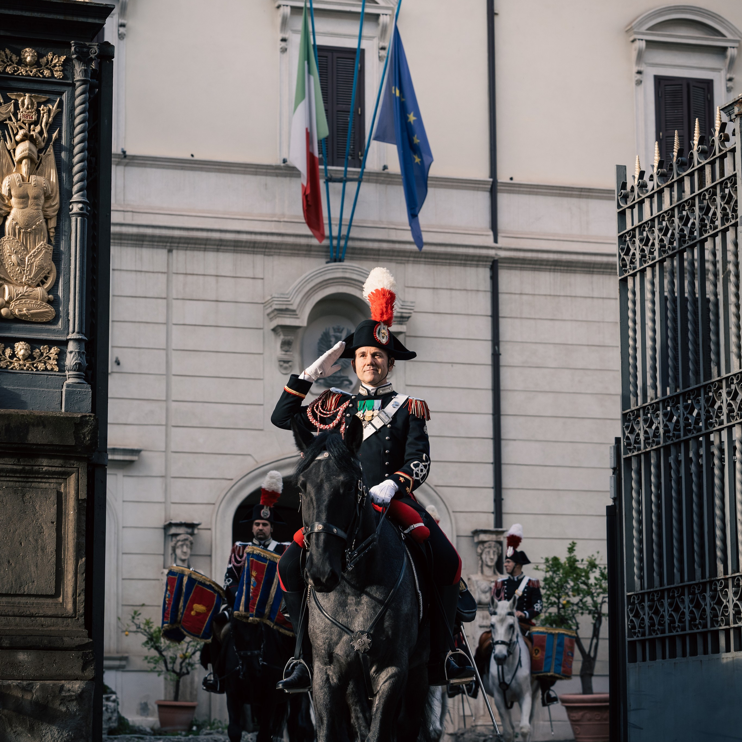Cambio della Guardia Reggimento Corazzieri. Fotografo romano!