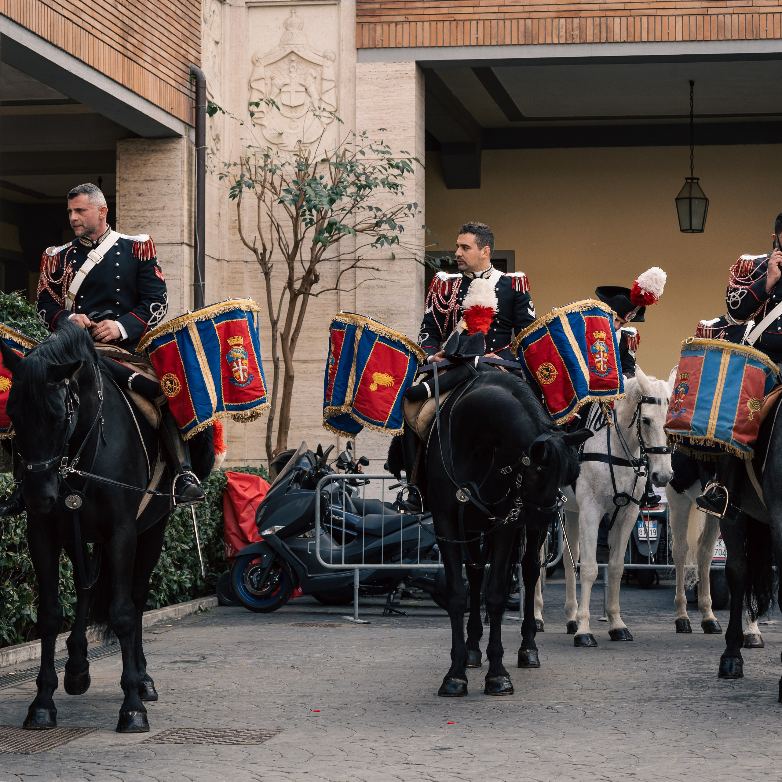 Cambio della Guardia Reggimento Corazzieri. Fotografo romano!
