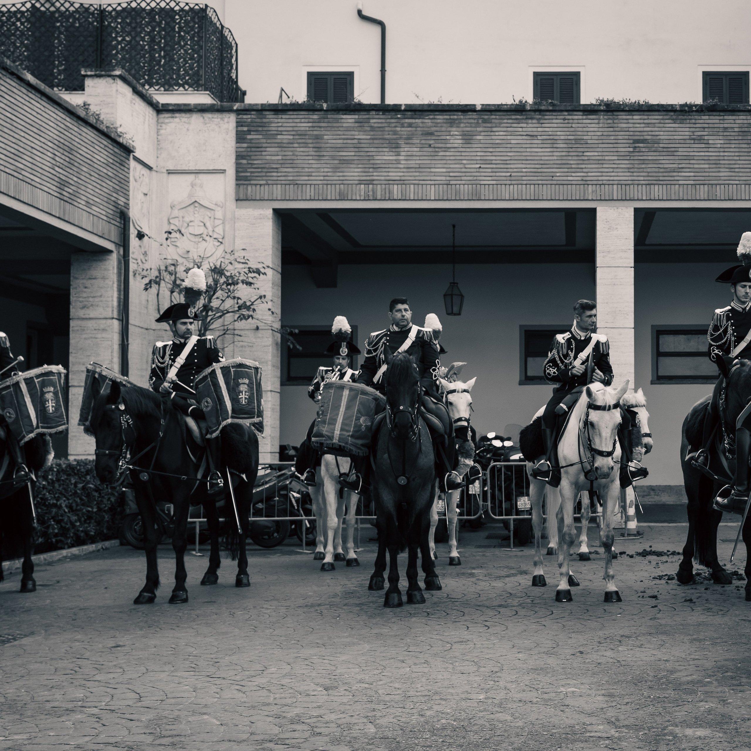 Cambio della Guardia Reggimento Corazzieri. Fotografo romano!