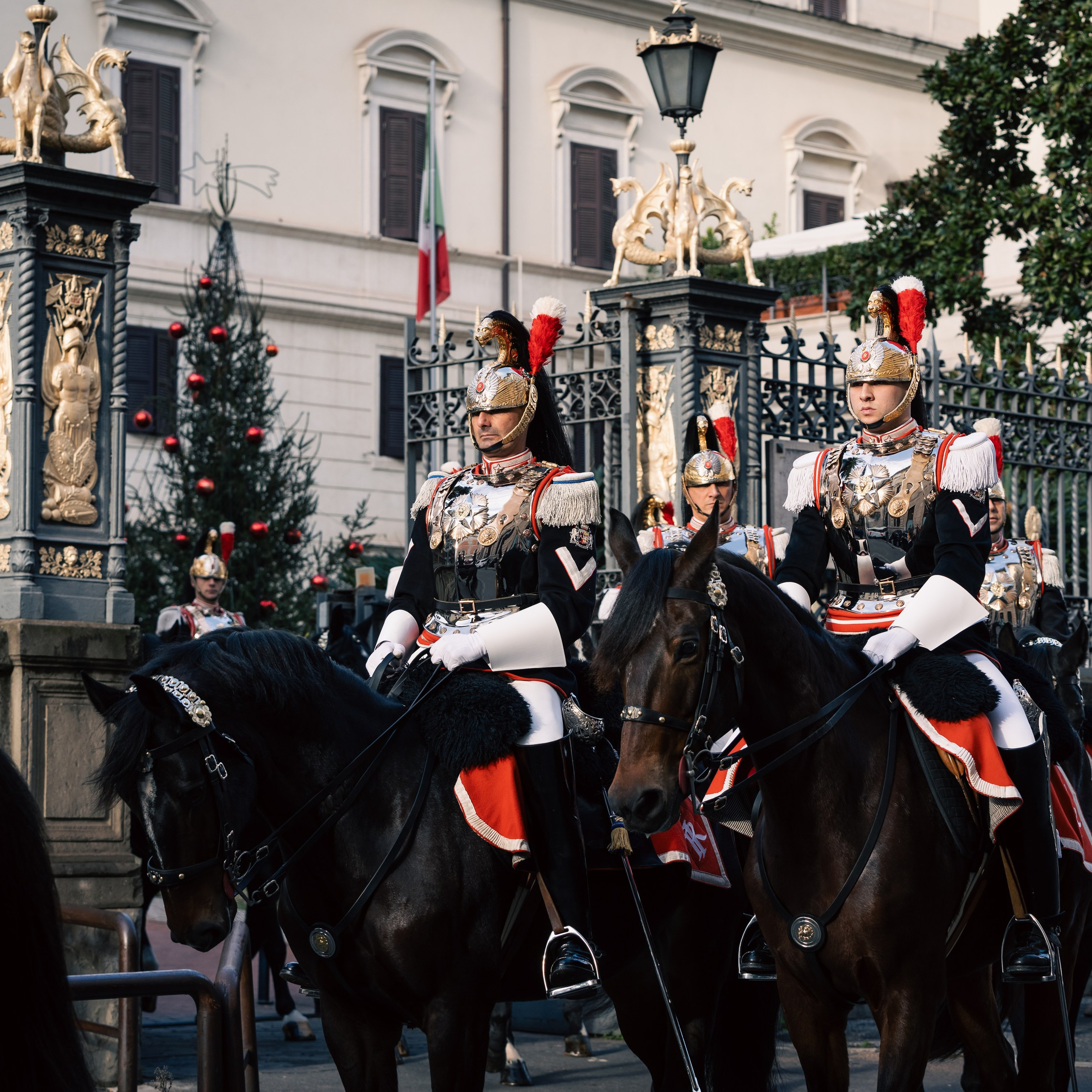 Cambio della Guardia Reggimento Corazzieri. Fotografo romano!