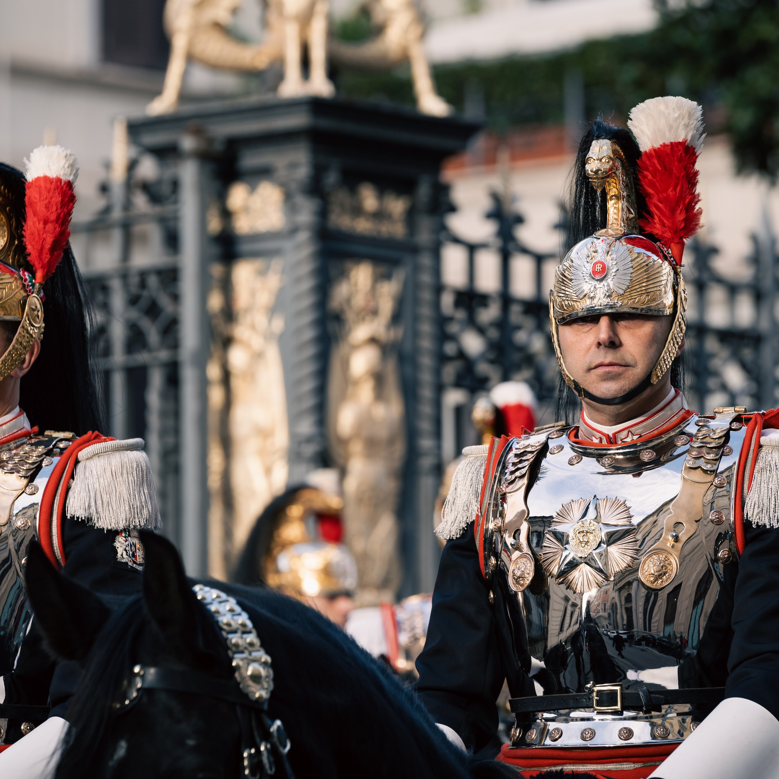 Cambio della Guardia Reggimento Corazzieri. Fotografo romano!