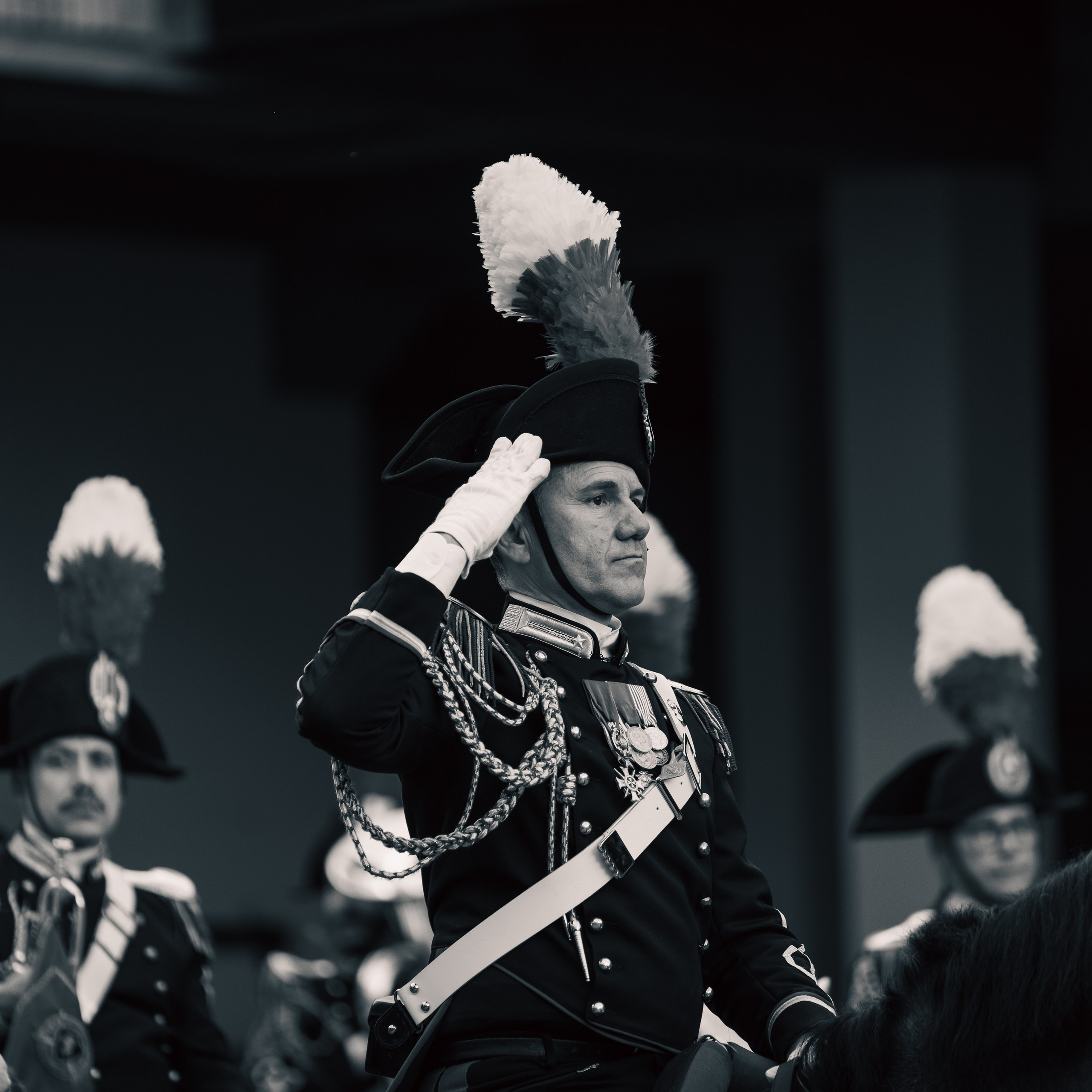 Cambio della Guardia Reggimento Corazzieri. Fotografo romano!