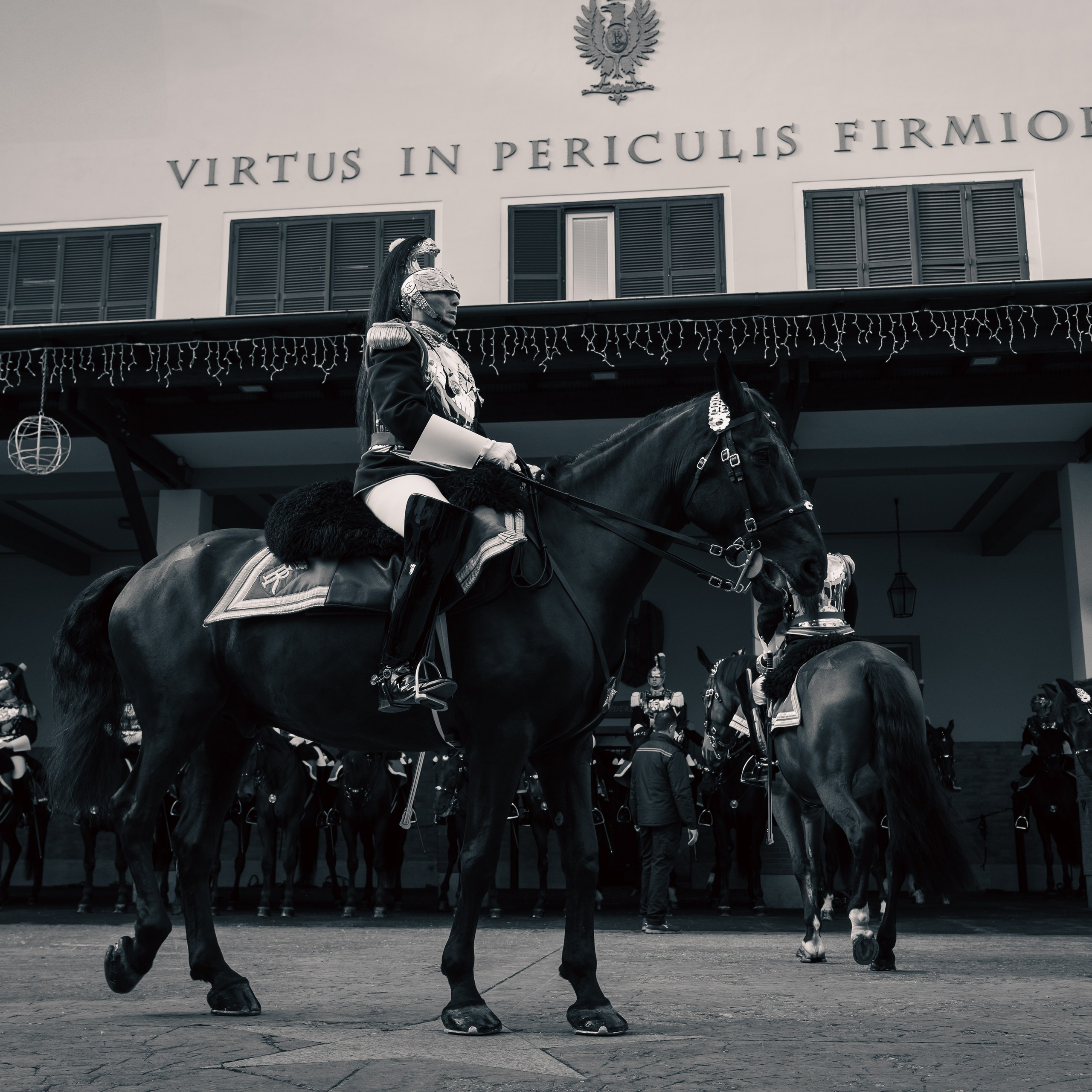 Cambio della Guardia Reggimento Corazzieri. Fotografo romano!
