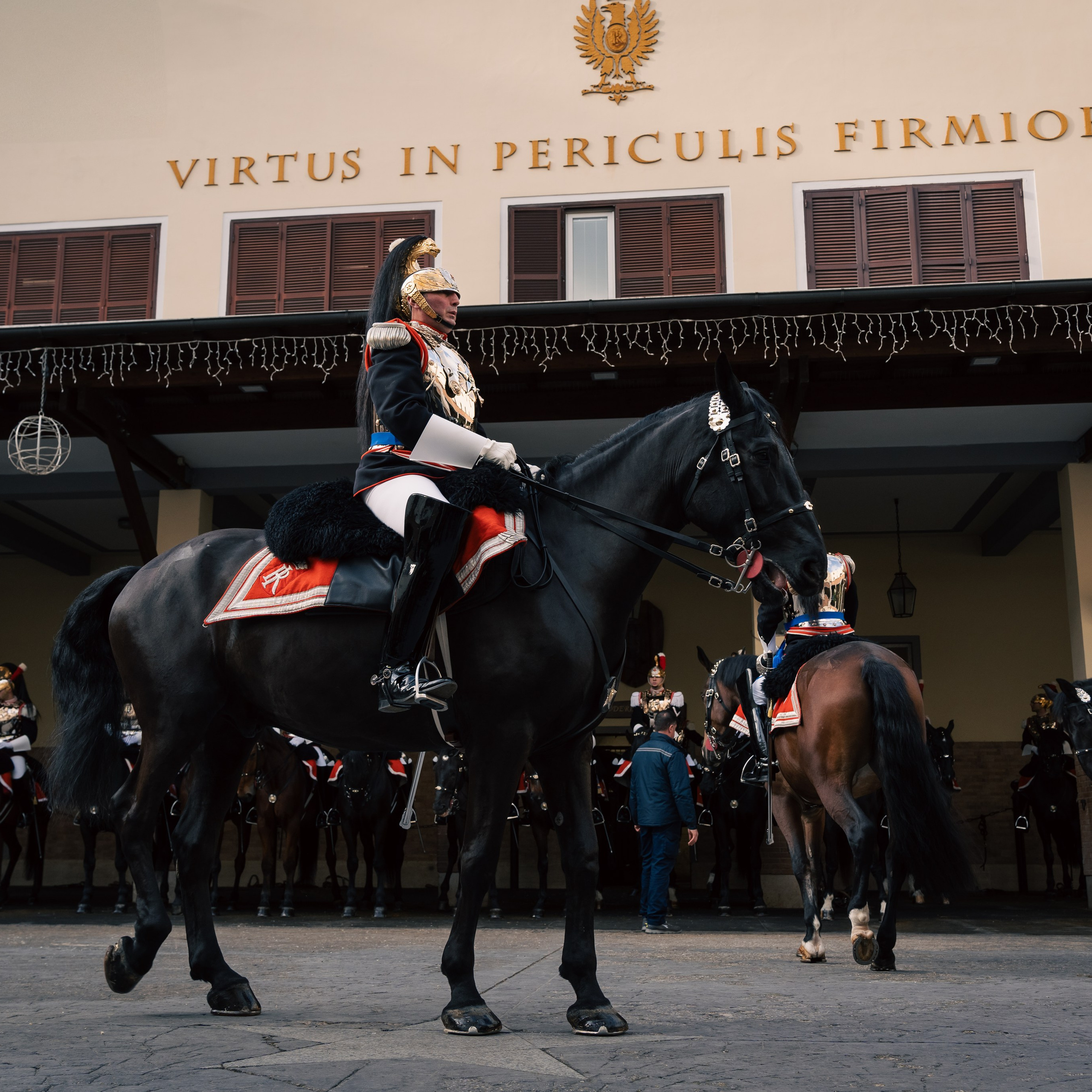 Cambio della Guardia Reggimento Corazzieri. Fotografo romano!